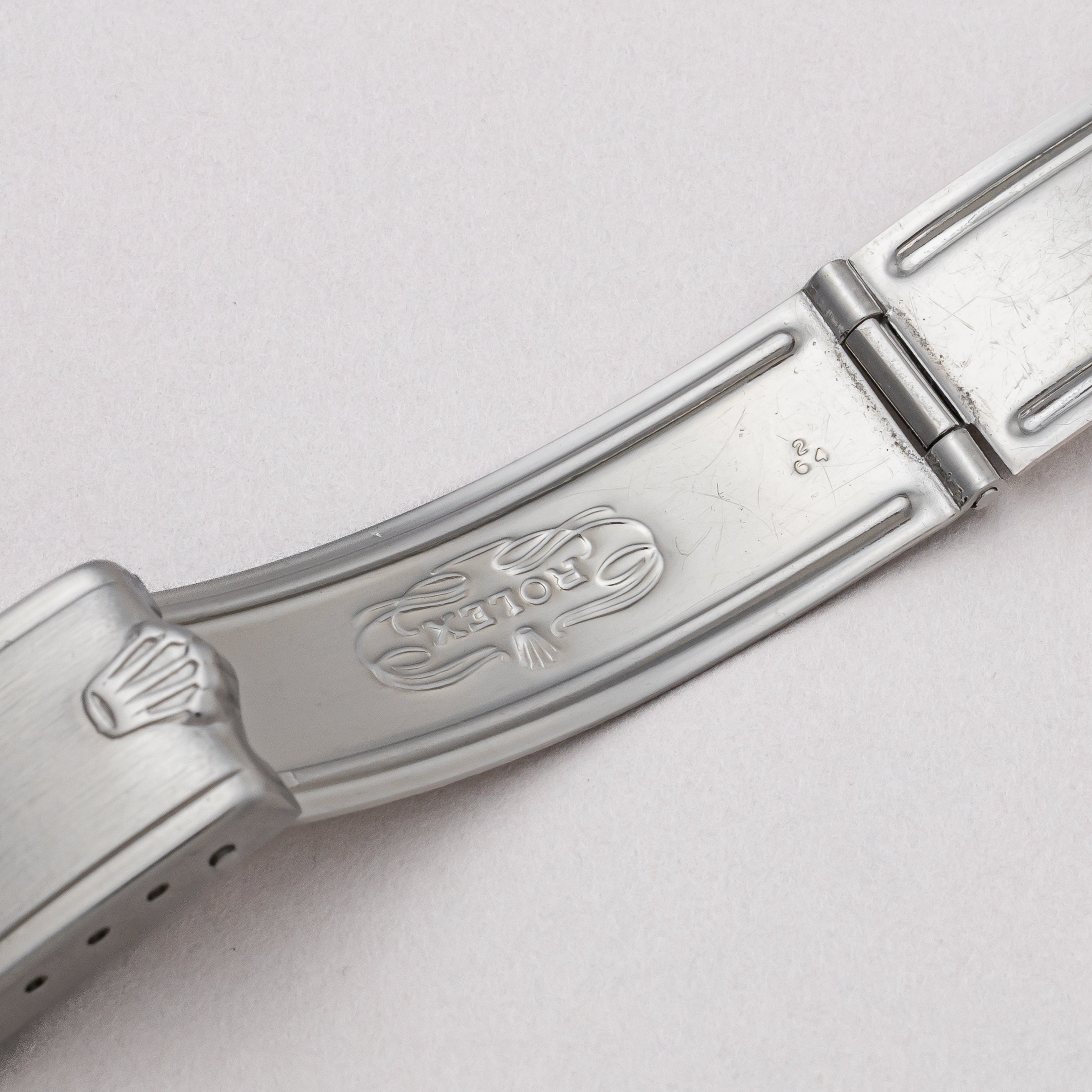 ロレックス オイスター 手巻き 1950年代製 Ref.6082 オリジナルダイヤル 純正エクステンションリベットブレス