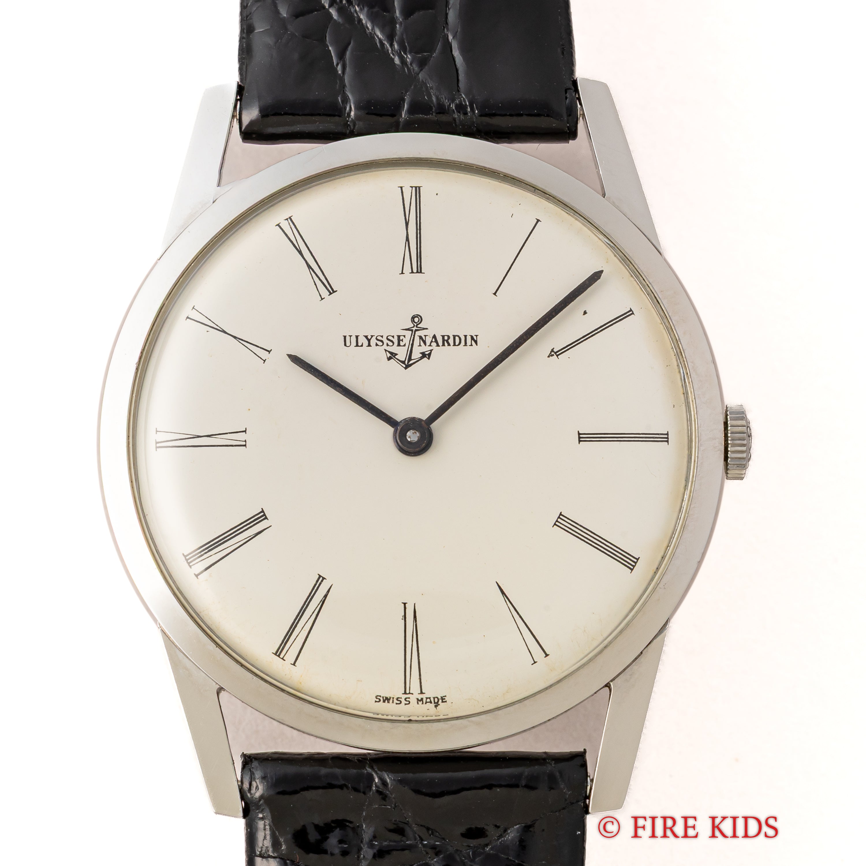 ユリスナルダン エクストラフラット 1970年代製 手巻 ローマン