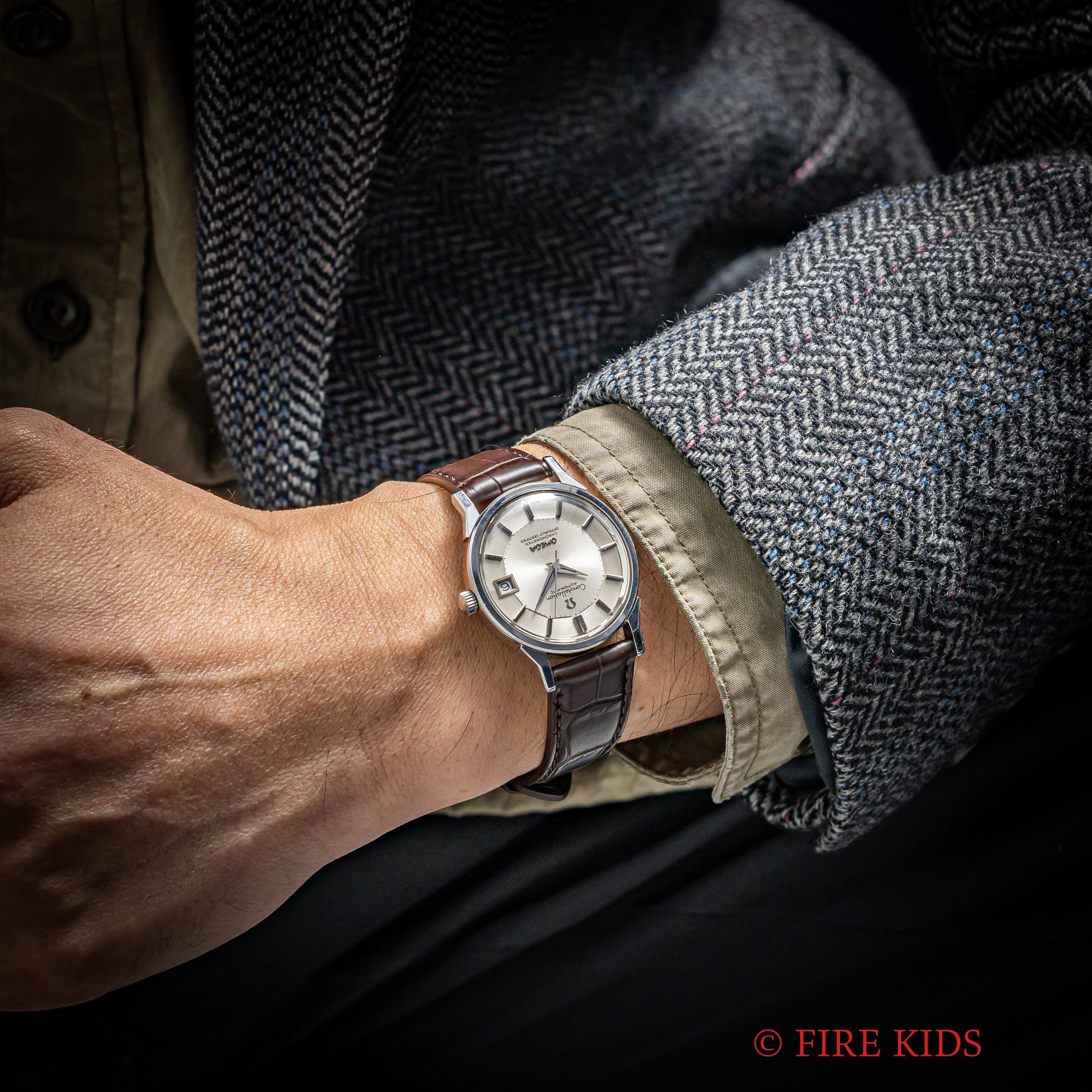 オメガ コンステレーション 12角 1973年製 最後期型 パイパンダイヤル 自動巻クロノメーター