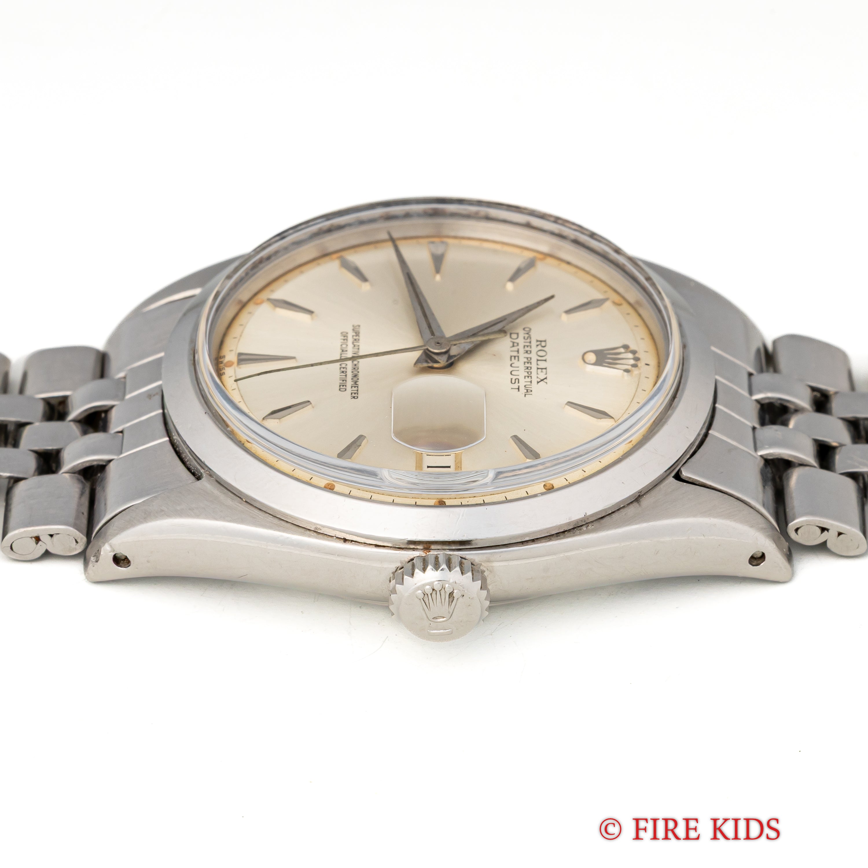 ロレックス デイトジャスト 1960年製（昭和35年製） Ref.1600 スムースベゼル 純正ジュビリーブレス付き