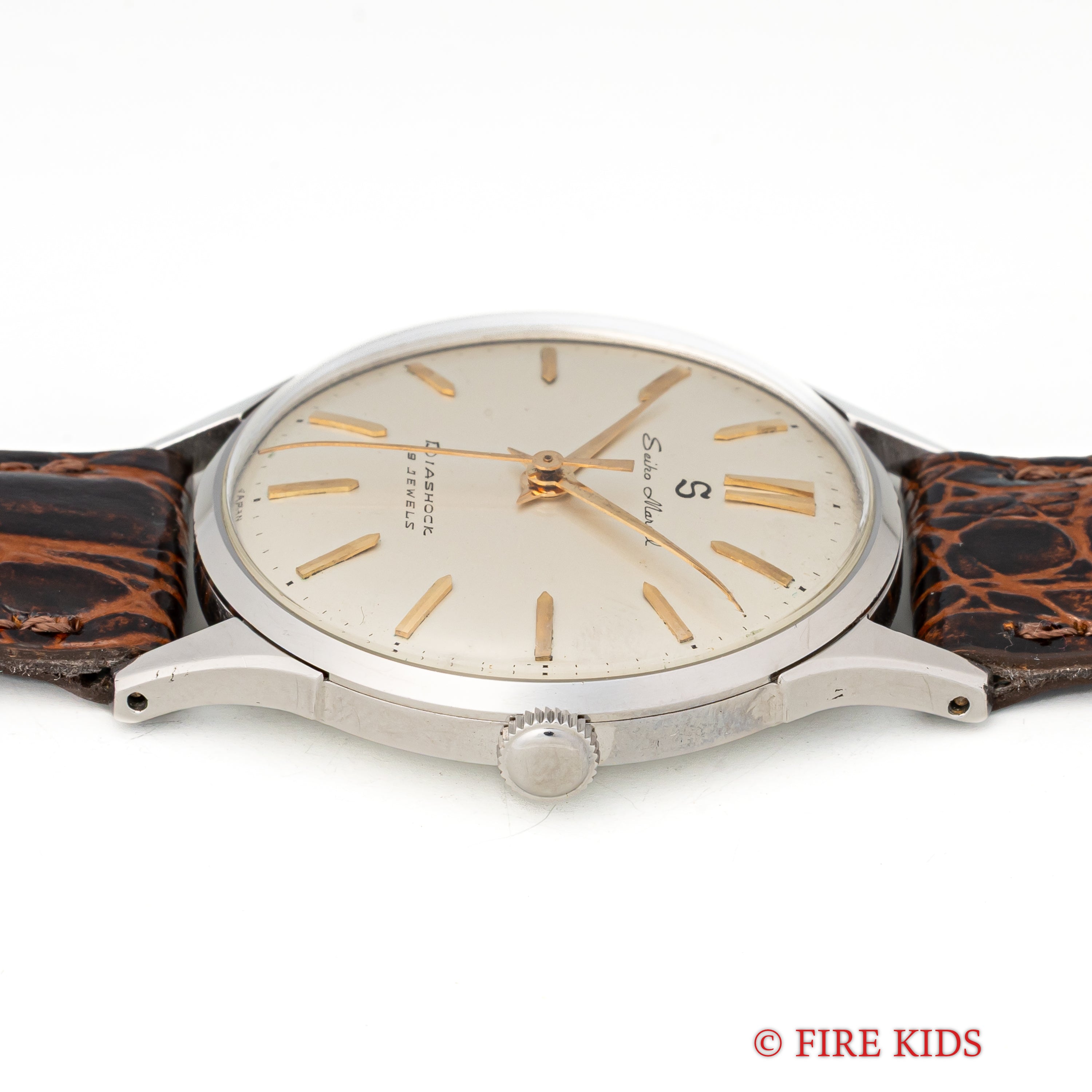 セイコー マーベル 1958年製 ステンレスケース 蛇S 19石手巻