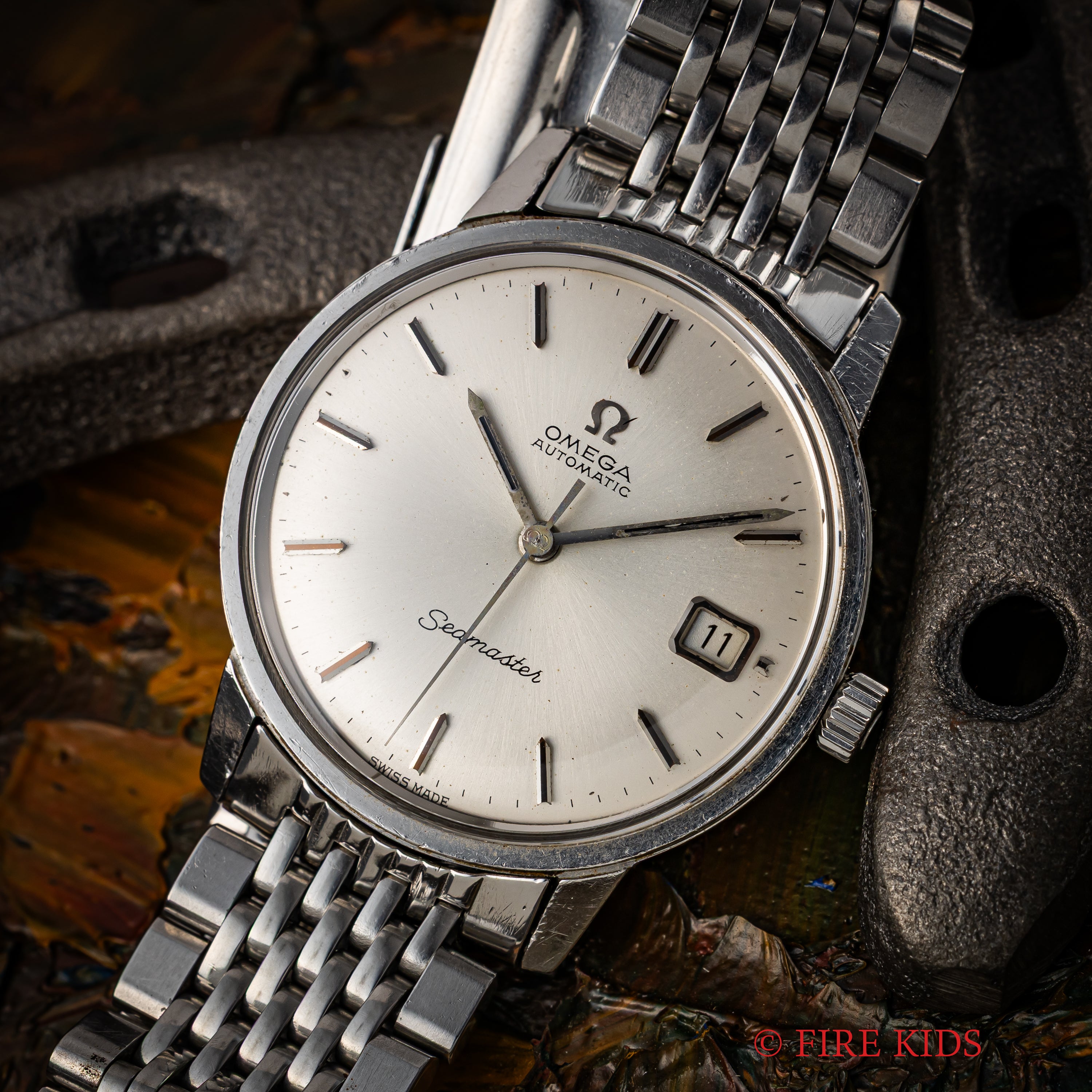 オメガ シーマスター Ref.166.002 Cal.562 純正ブレス付き 夜光無し