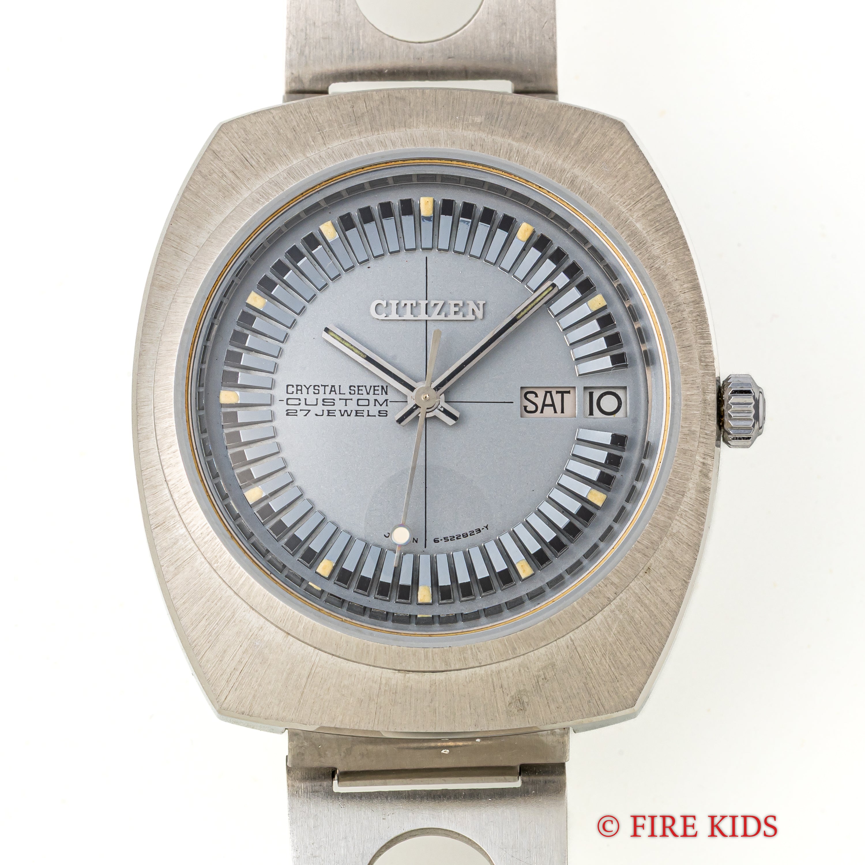 シチズン クリスタルセブン Ref.4-521218Y 1969年製 ミントコンディション 純正ブレス付き