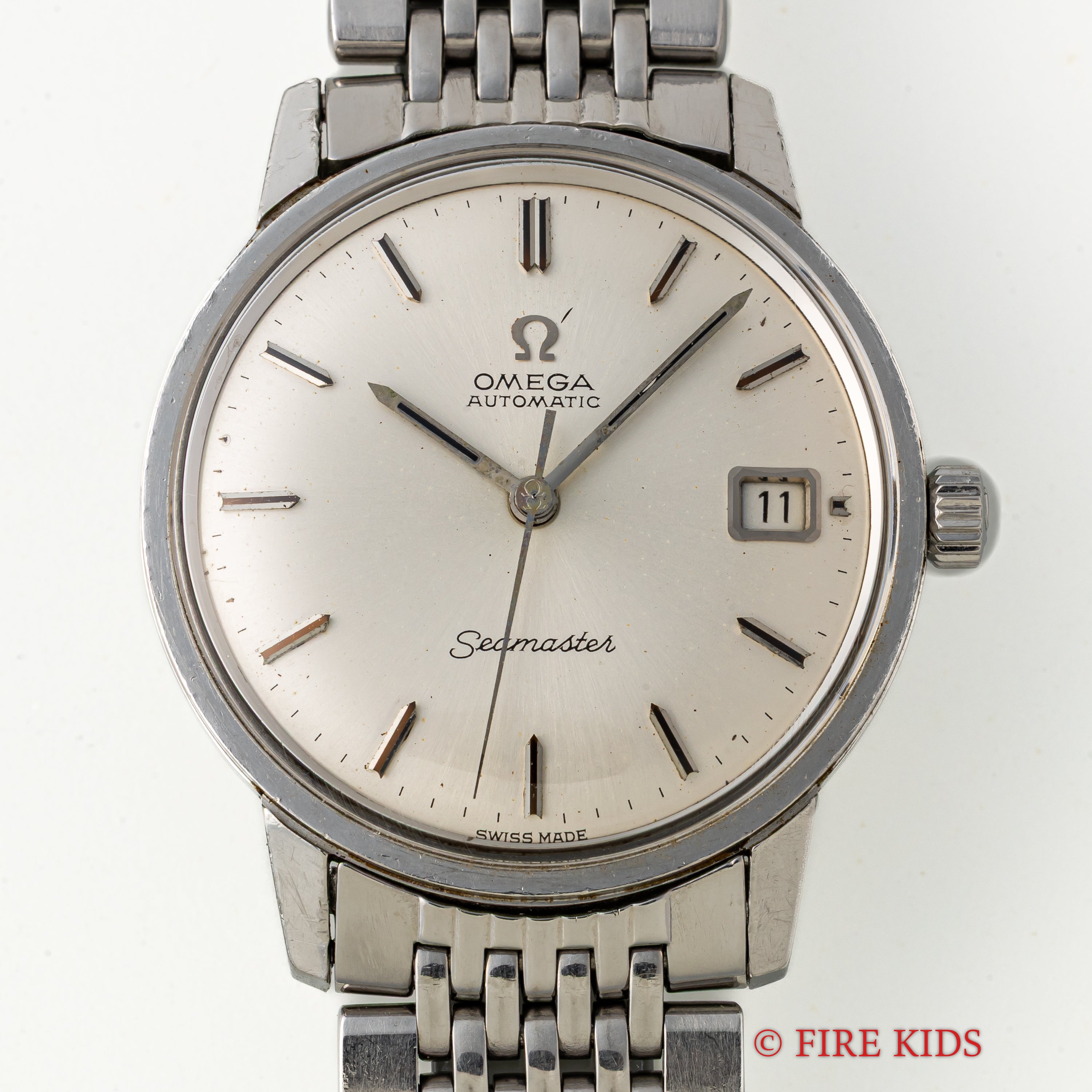 オメガ シーマスター 1966年製 Ref.166.002 自動巻 Cal.562 純正ステンレスブレス