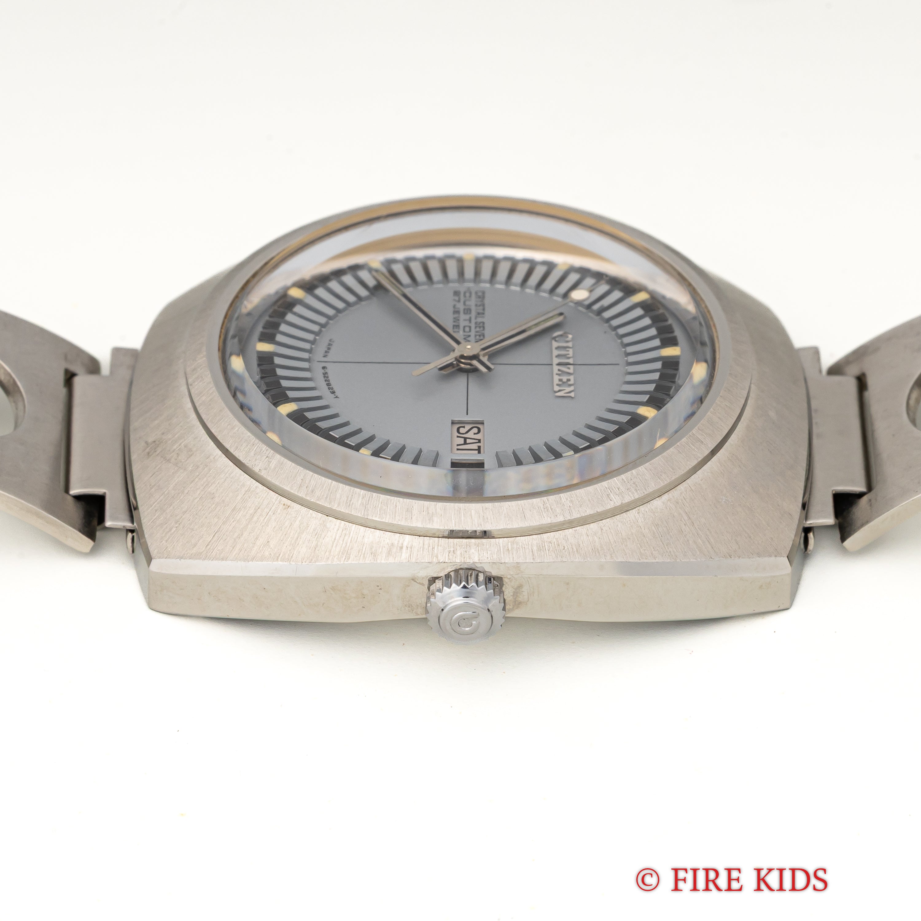 シチズン クリスタルセブン Ref.4-521218Y 1969年製 ミントコンディション 純正ブレス付き