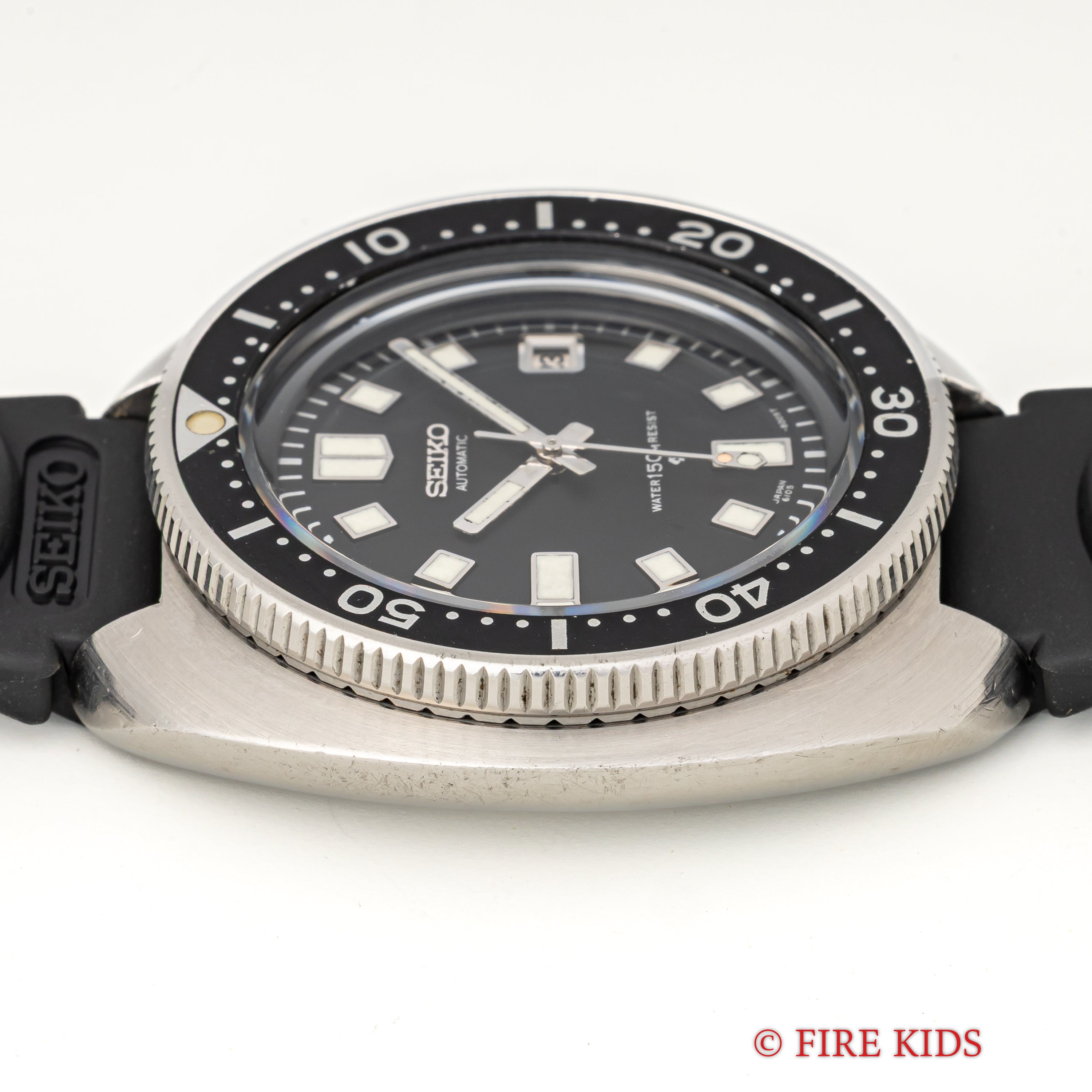 セイコー 150mダイバー 2nd後期 植村ダイバー 1975年製 自動巻き Ref.6105-8110