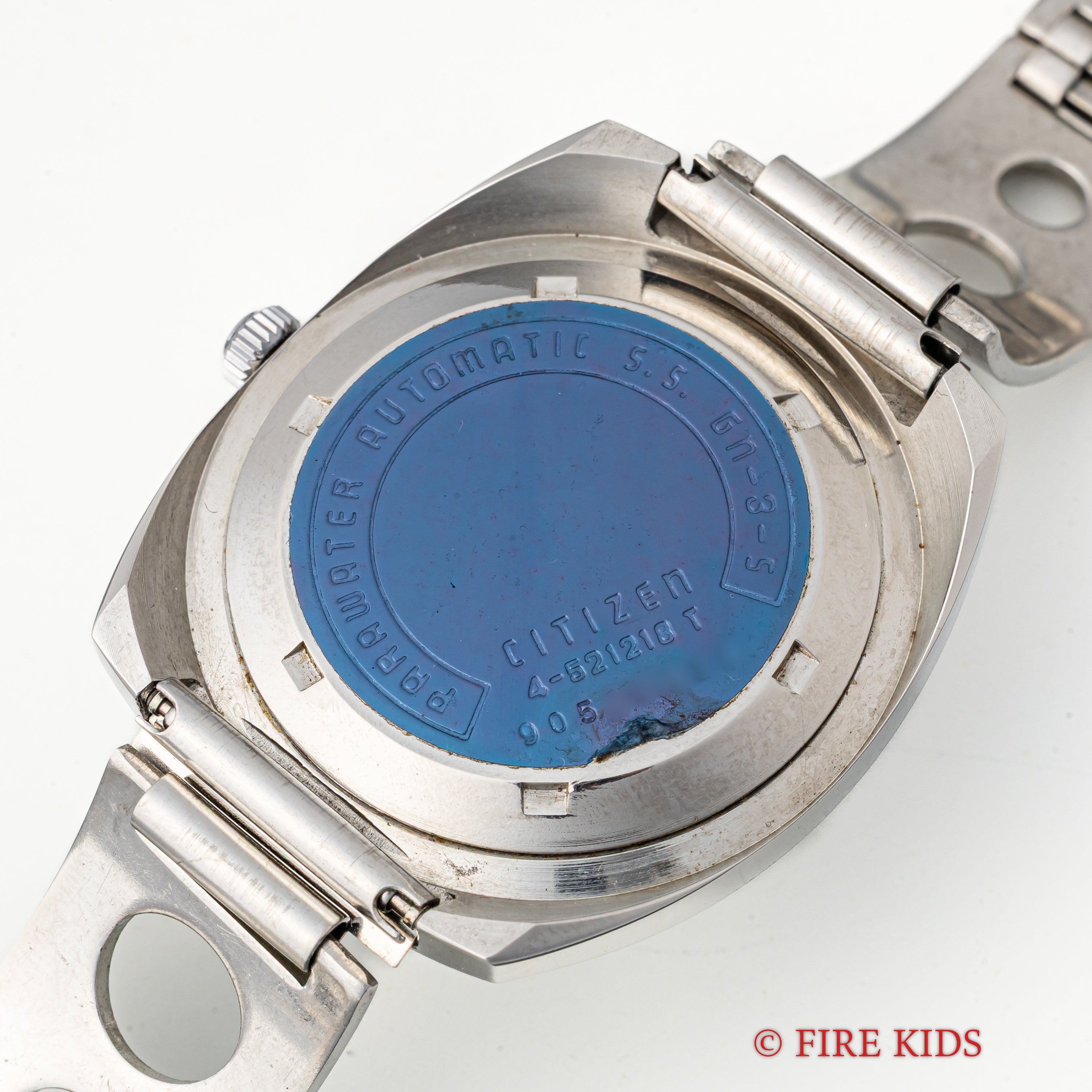 シチズン クリスタルセブン Ref.4-521218Y 1969年製 ミントコンディション 純正ブレス付き