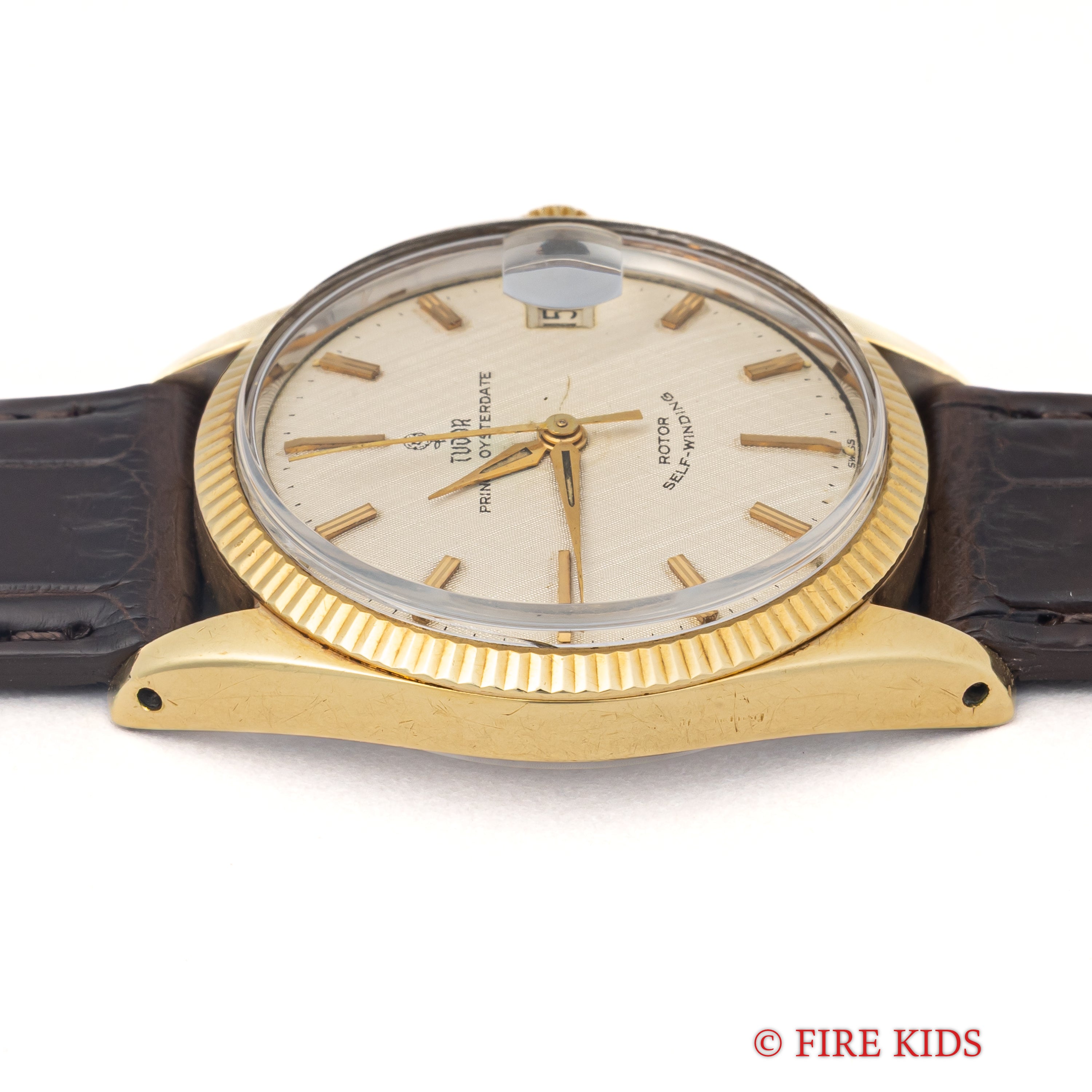 チューダー プリンスオイスターデイト 小薔薇 Ref. 7964 1963年製 王冠リューズ リネンダイヤル