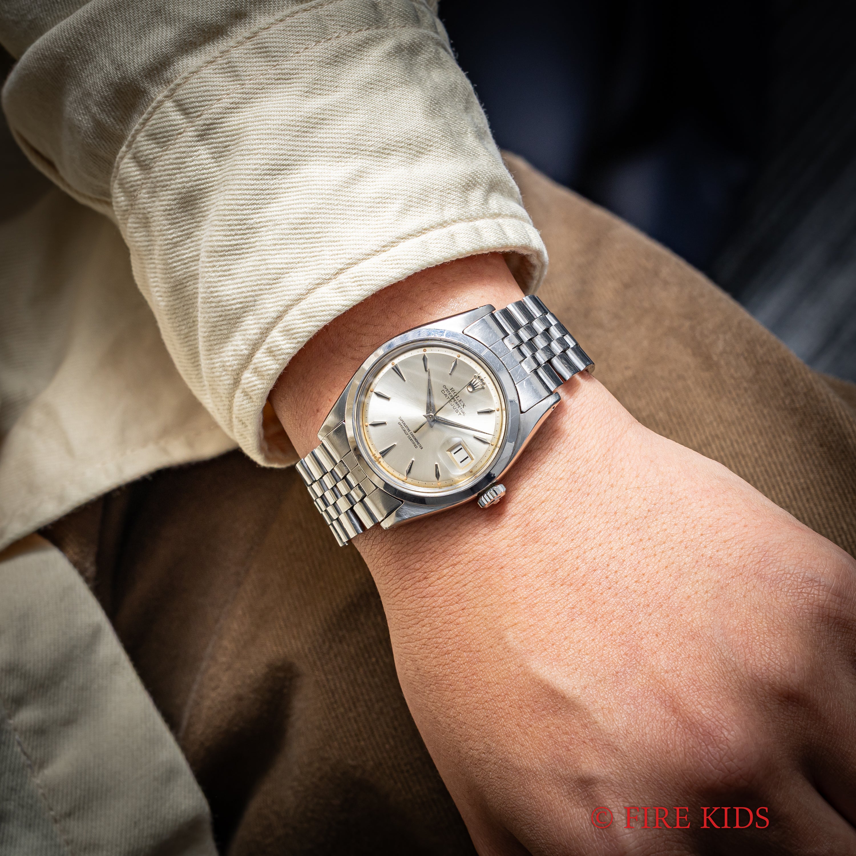 ロレックス デイトジャスト 1960年製（昭和35年製） Ref.1600 スムースベゼル 純正ジュビリーブレス付き