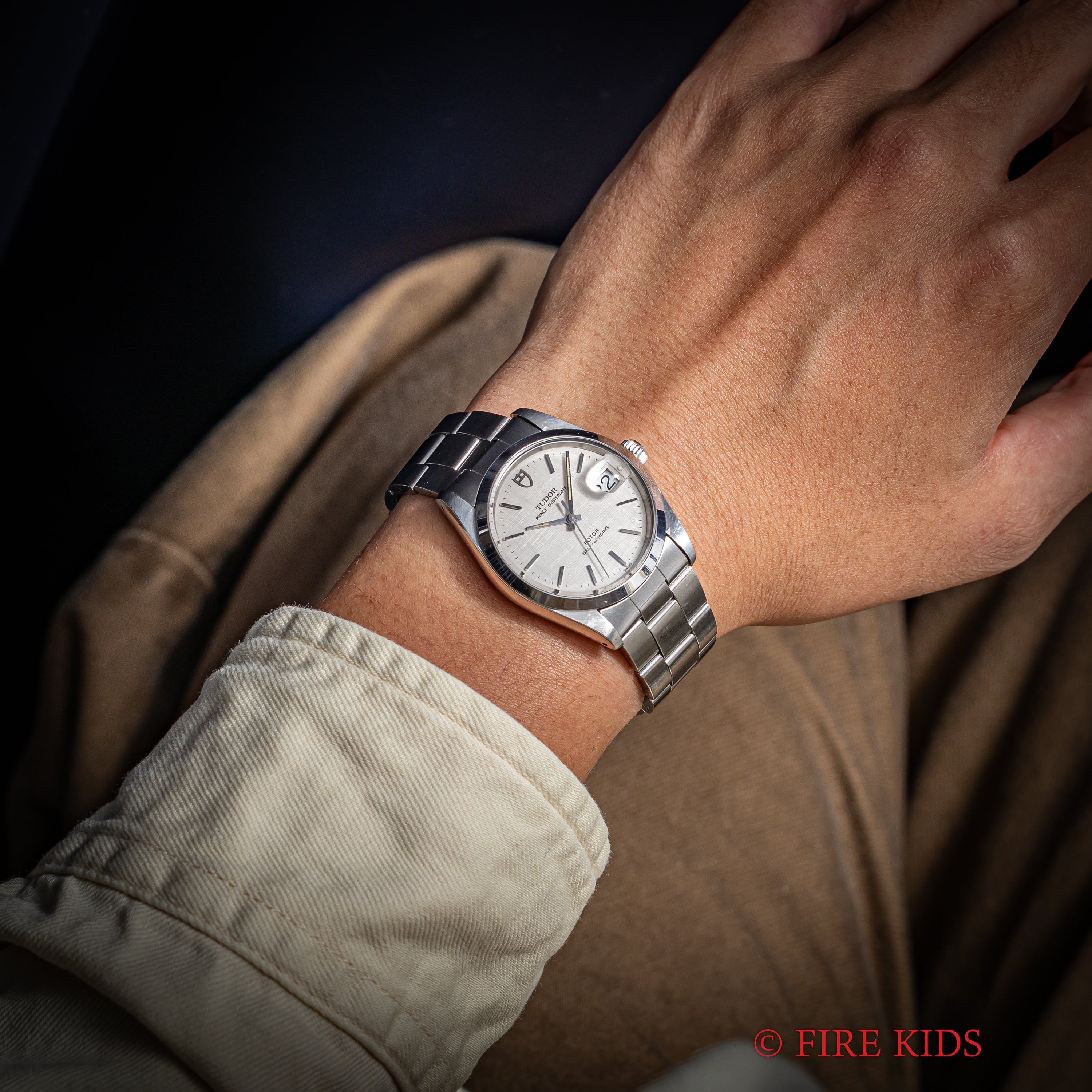 チューダー プリンスオイスターデイト 1989年製 Ref.74000N リネンダイヤル