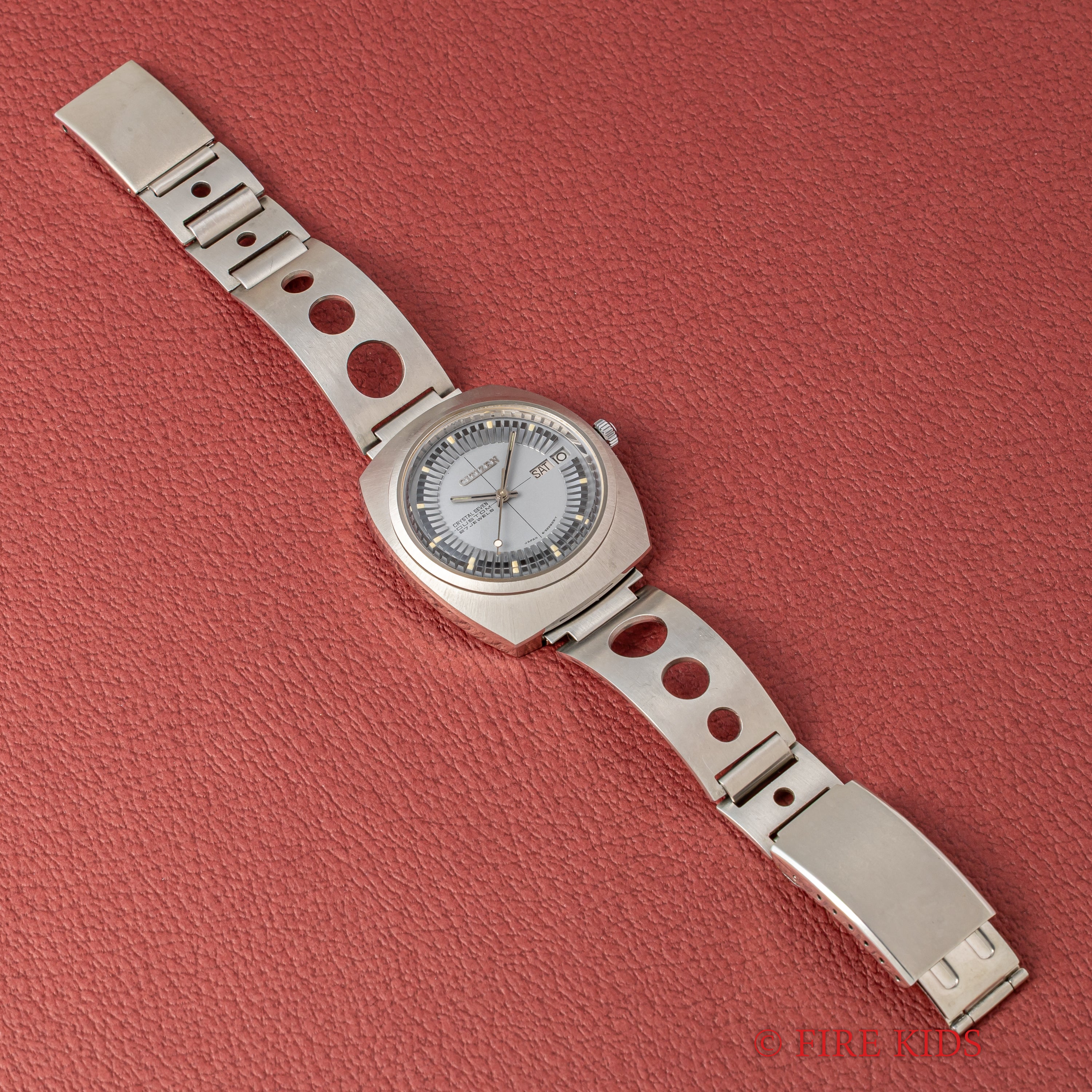 シチズン クリスタルセブン Ref.4-521218Y 1969年製 ミントコンディション 純正ブレス付き