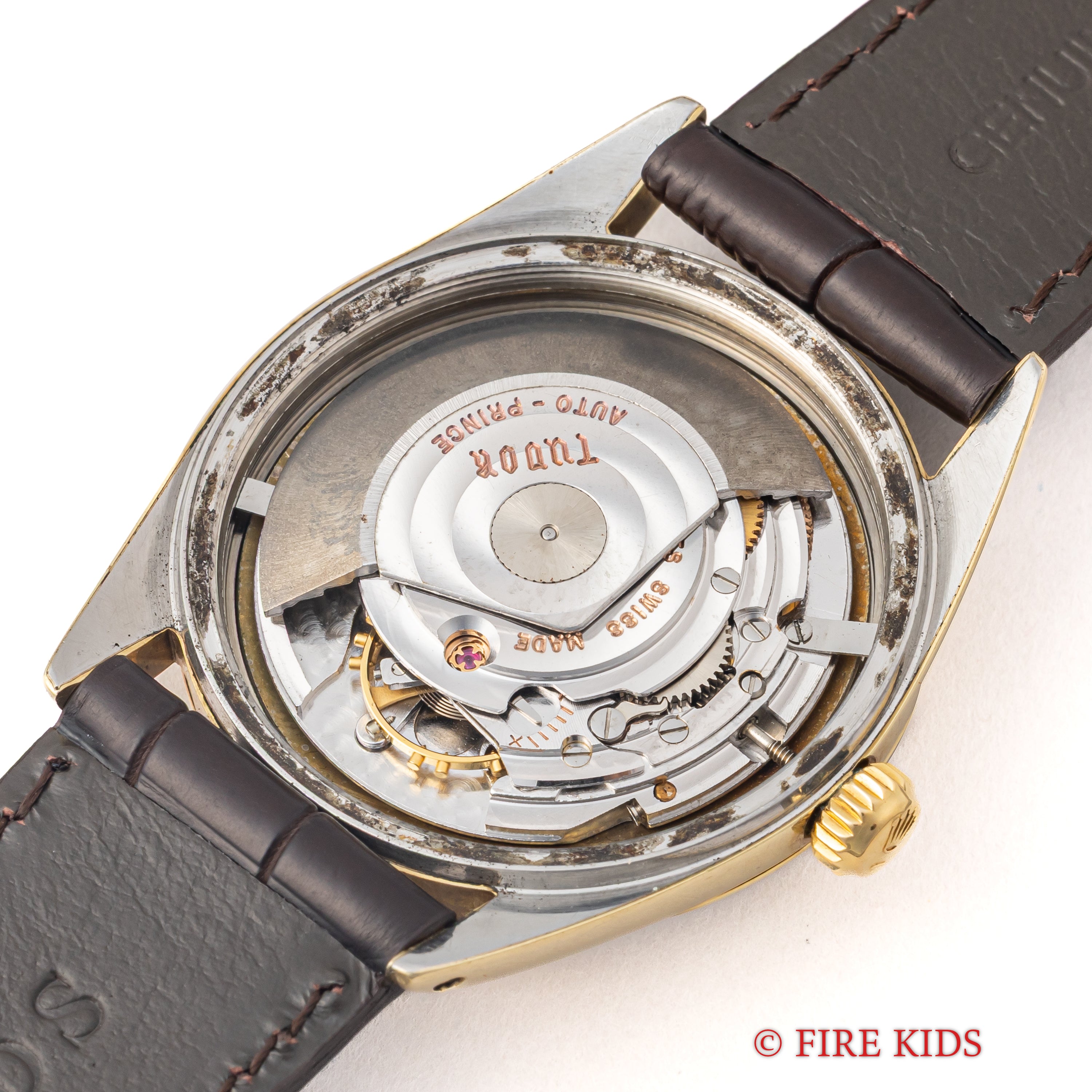 チューダー プリンスオイスターデイト 小薔薇 Ref. 7964 1963年製 王冠リューズ リネンダイヤル