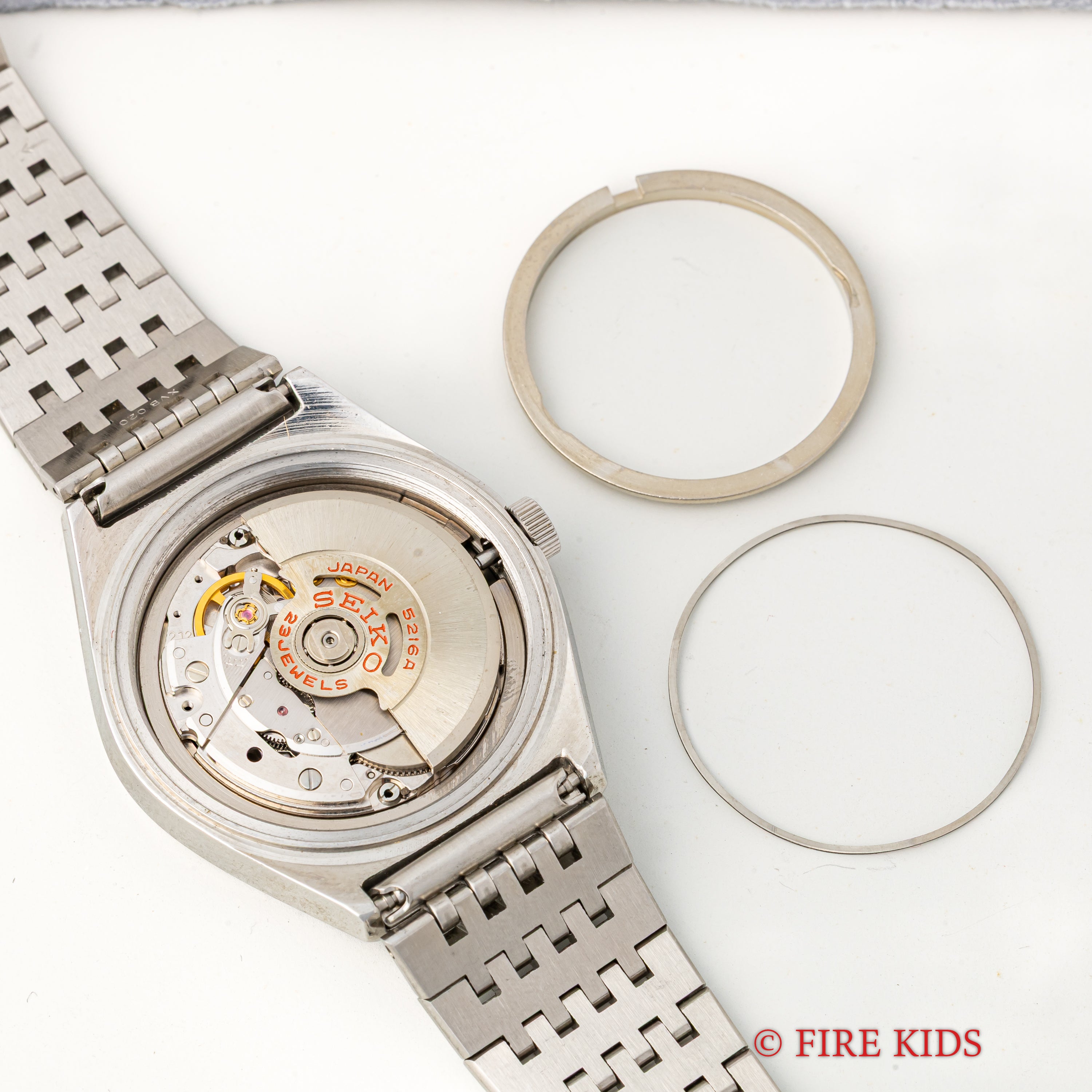 セイコー LMスペシャル 1975年製 純正ブレス付き Ref.5216-8010 8振動自動巻き タグ付き