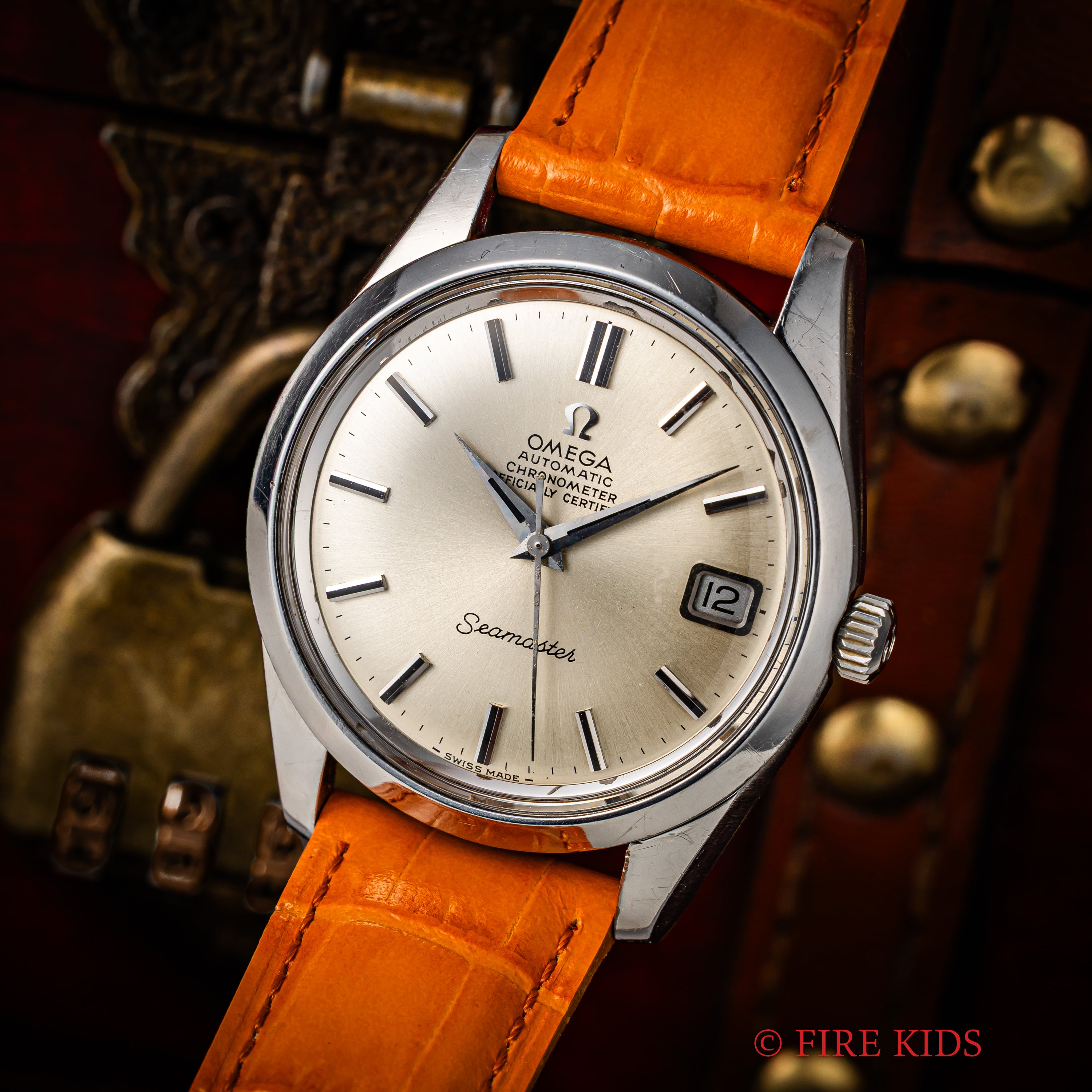 オメガ シーマスタークロノメーター 1969年製 Ref.166.010 自動巻 Cal.564 シルバーダイヤル