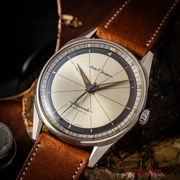 SEIKO セイコー チャンピオン アルピニスト ラウンド メンズ 腕時計 手巻 セイコー チャンピオン アルピニスト 1963年頃製造 Ref.J13043