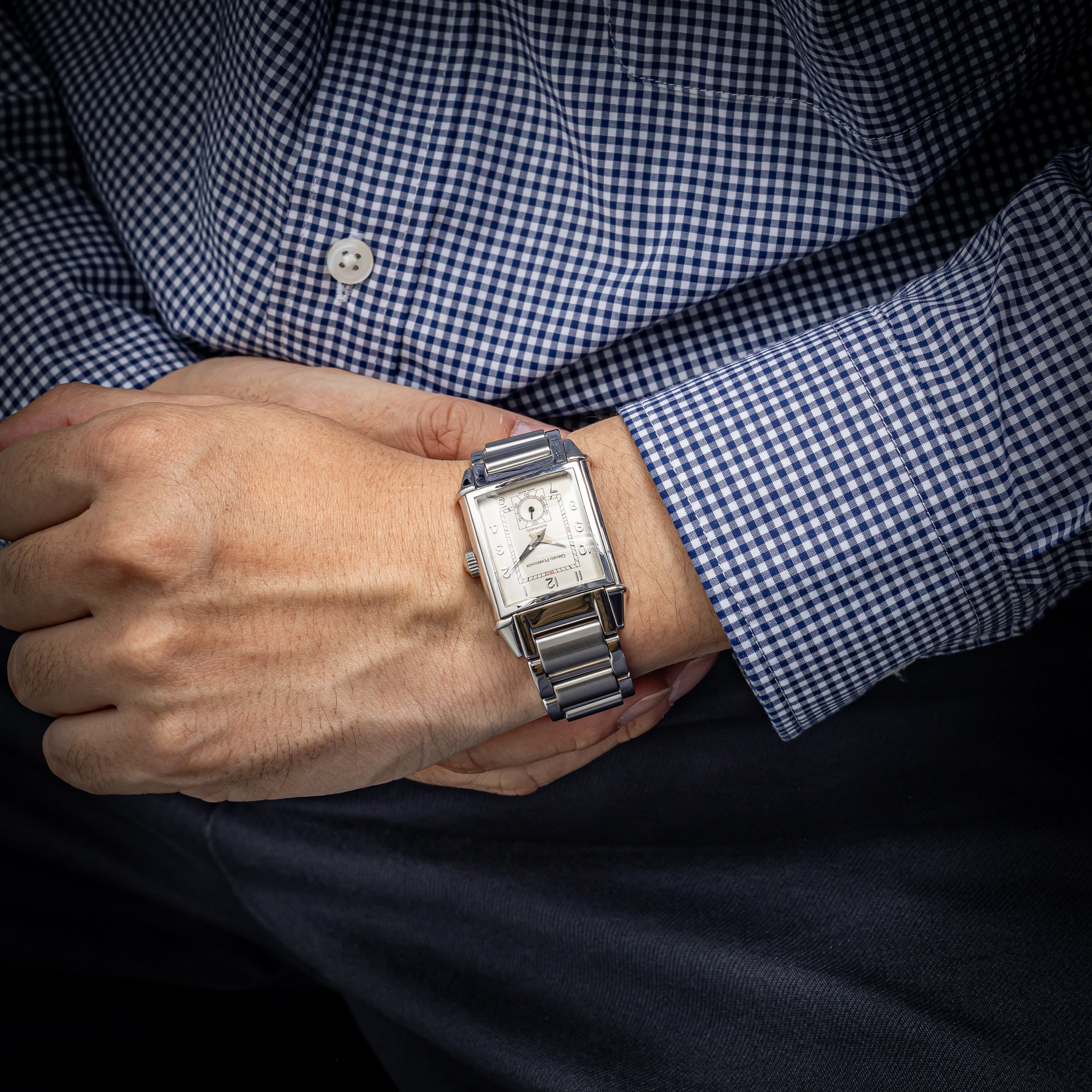 ジラール・ペルゴ ヴィンテージ1945 角型自動巻き 1990年代製 純正