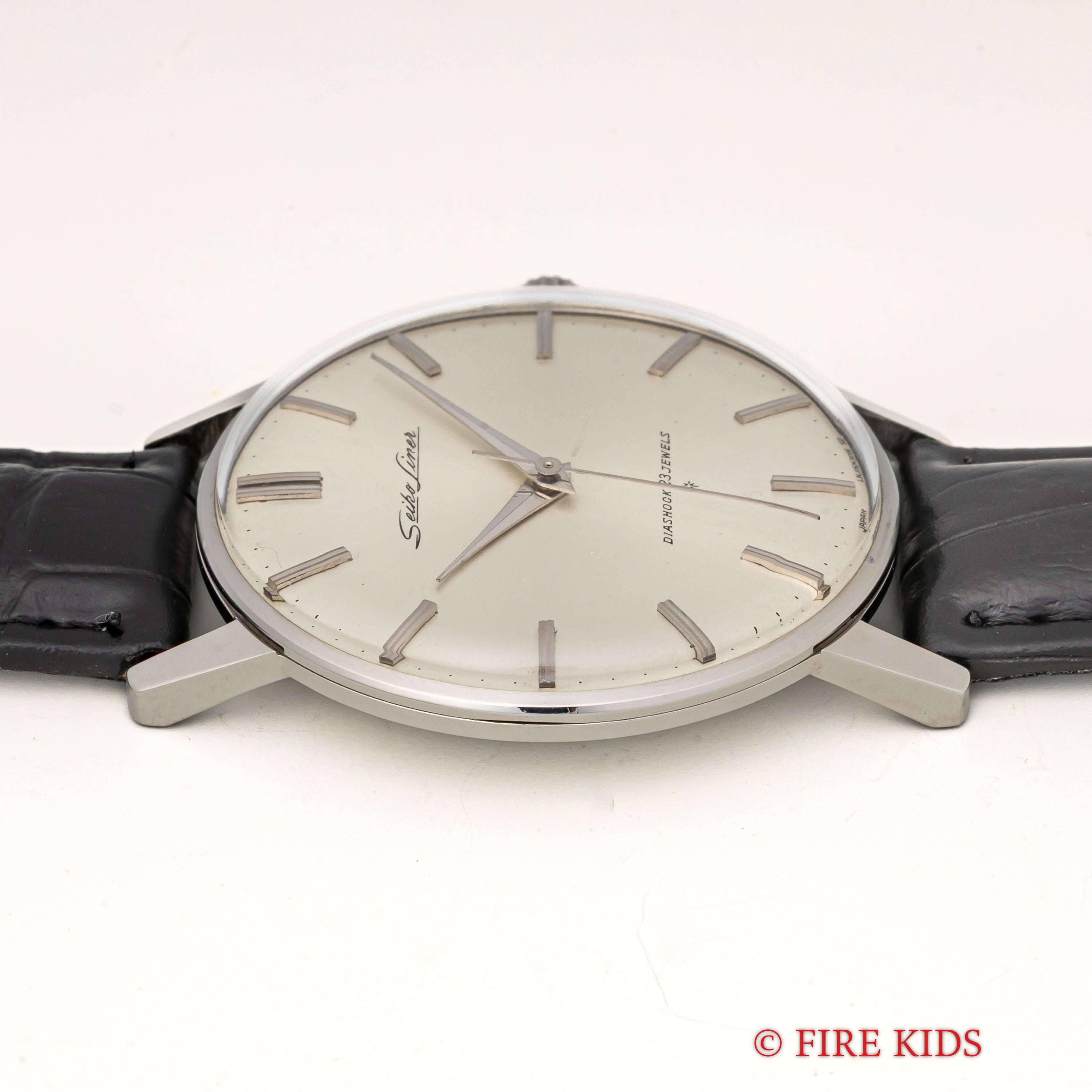 セイコー ライナー SDダイヤル 1963年製 Ref.J15007E 薄型手巻 Cal.3140