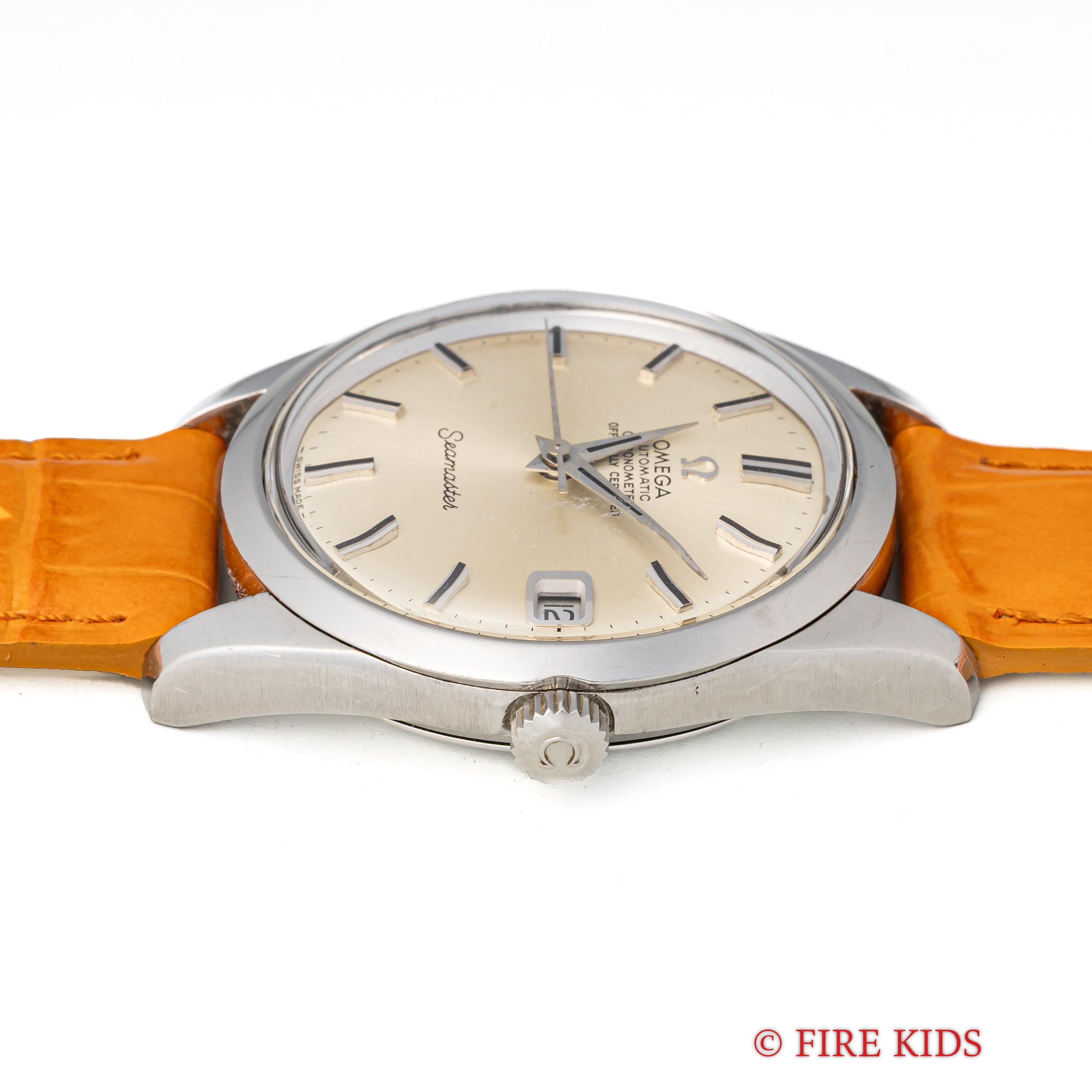 オメガ シーマスタークロノメーター 1969年製 Ref.166.010 自動巻 Cal.564 シルバーダイヤル