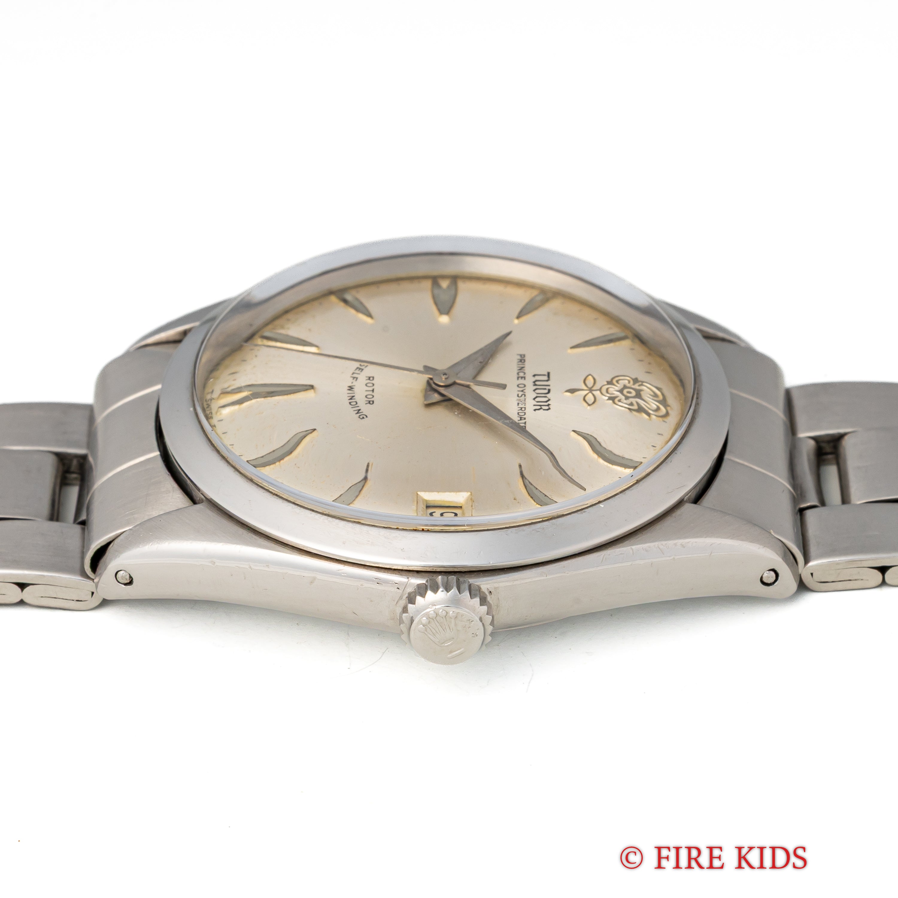 チューダー デカバラ プリンスオイスターデイト 1964年製 Ref.7966 ロレックス巻きブレス付