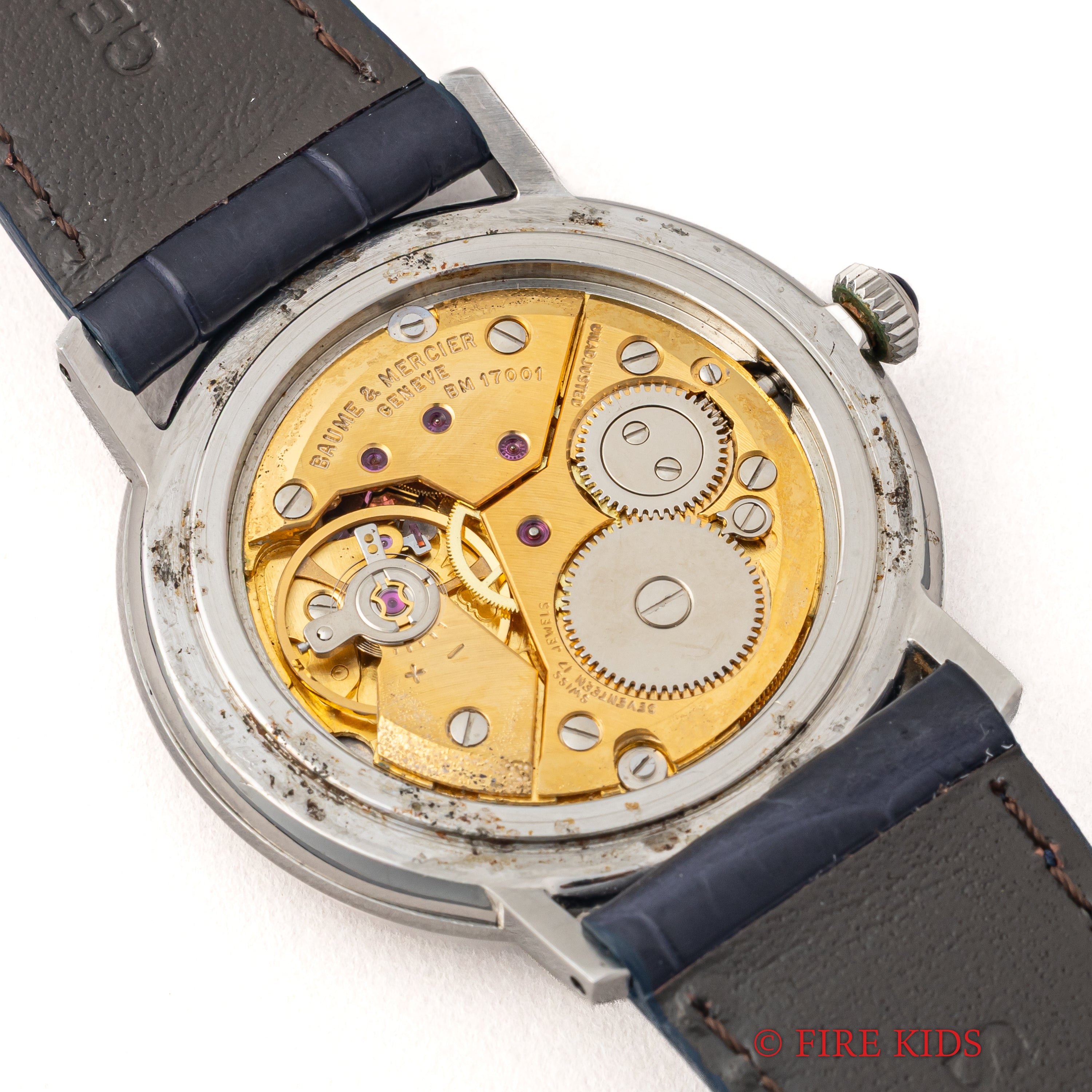 ボーム＆メルシエ シルバーダイヤル 1970年代製 手巻き Cal.BM17001