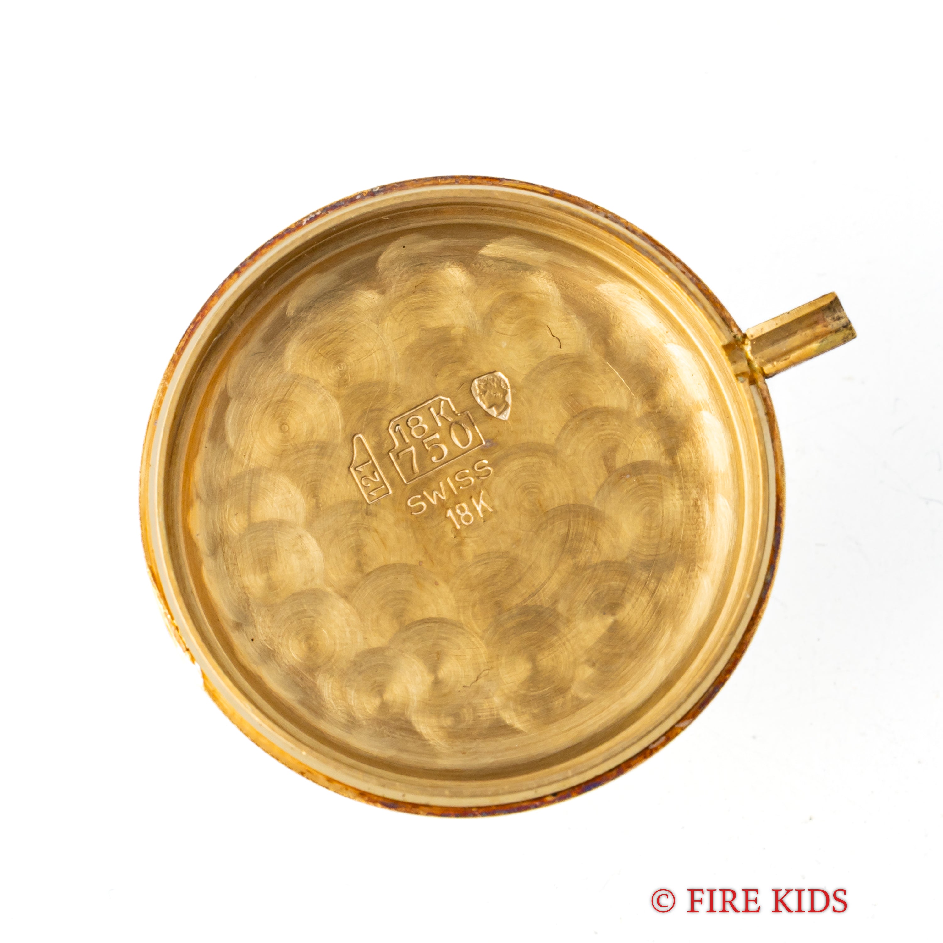 カルティエ 18金無垢 ヴァンドーム エリプス LMサイズ 手巻き PARISダイヤル 1980年代製 純正金無垢Dバックル付き