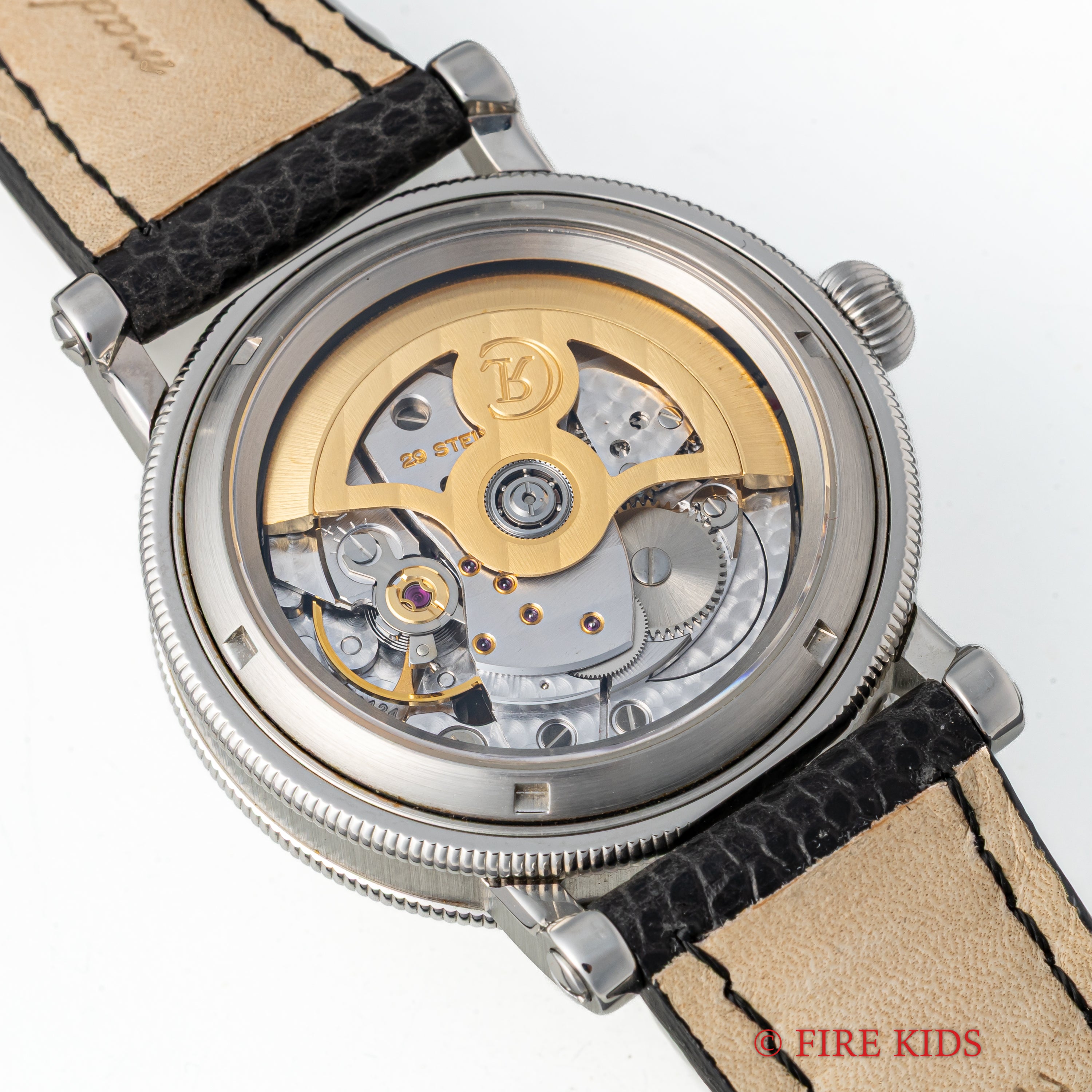 クロノスイス ジャンピングアワー レトログラード デルフィス 1999年発行ギャラ 箱 純正尾錠 スケルトンバック