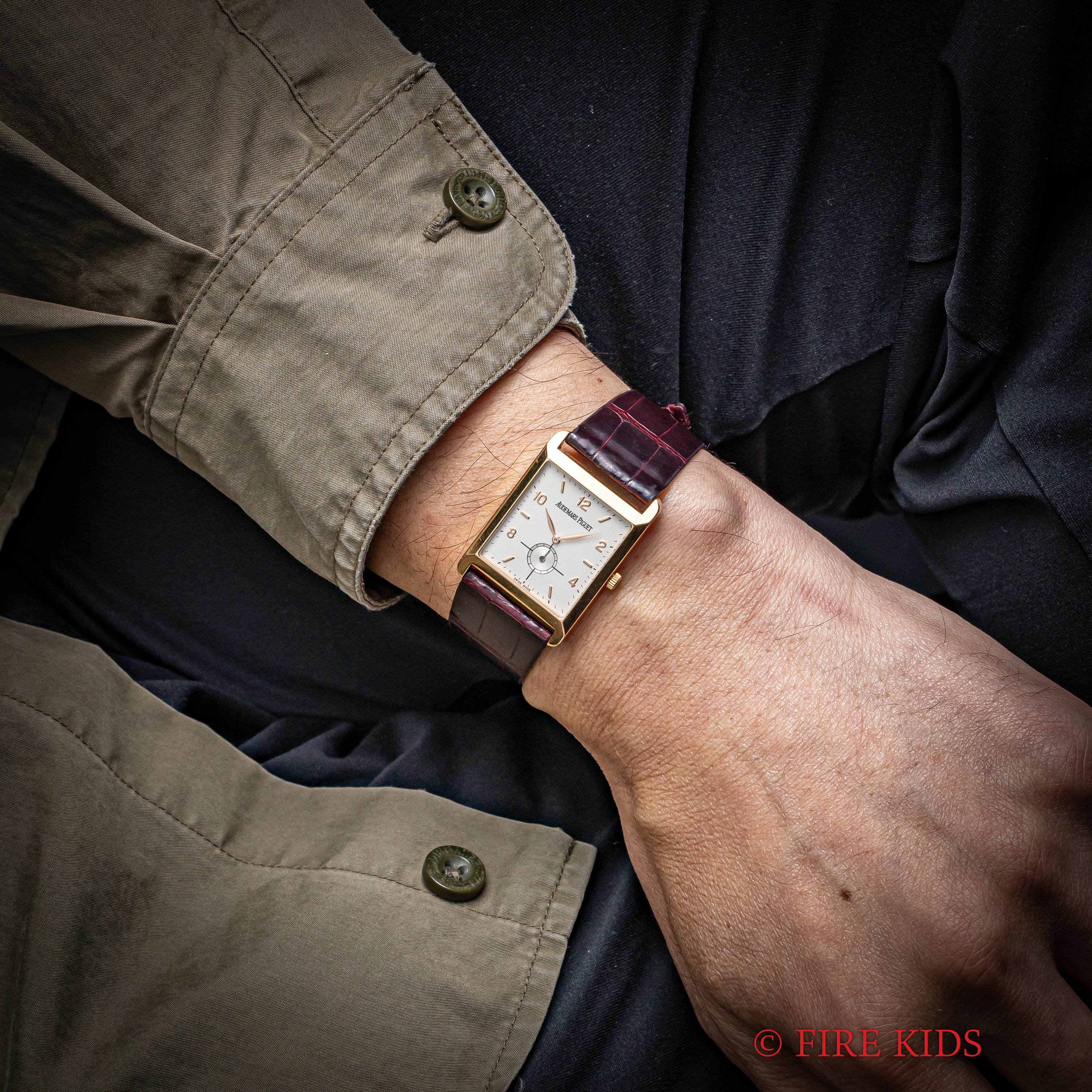 オーデマピゲ スクエア 18金無垢ケース 50本限定 Ref.OR4918/002 純正