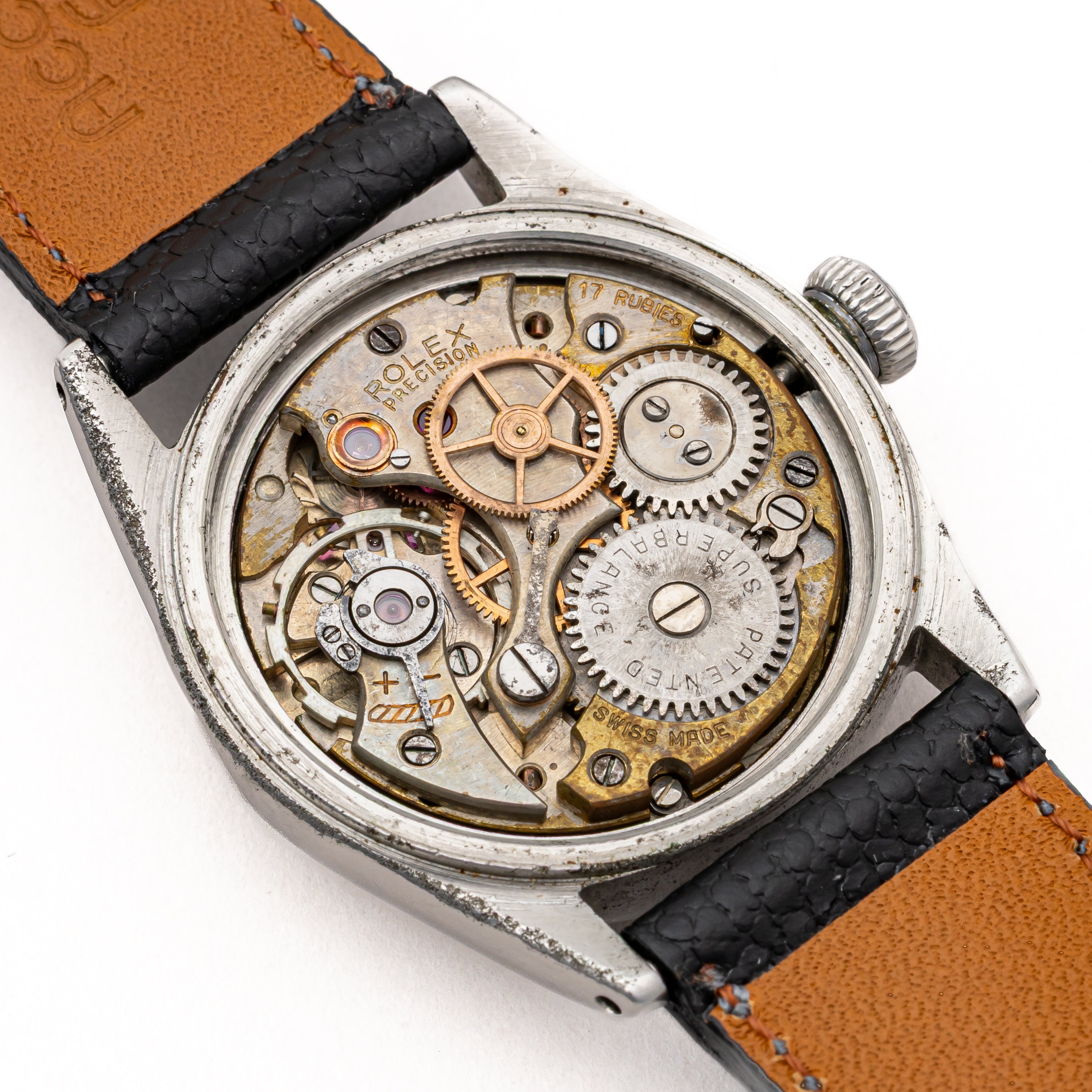 ロレックス スピードキング W.ROSCH BERNEダブルネーム 1947年製 手巻き アラビアダイヤル Ref.4220
