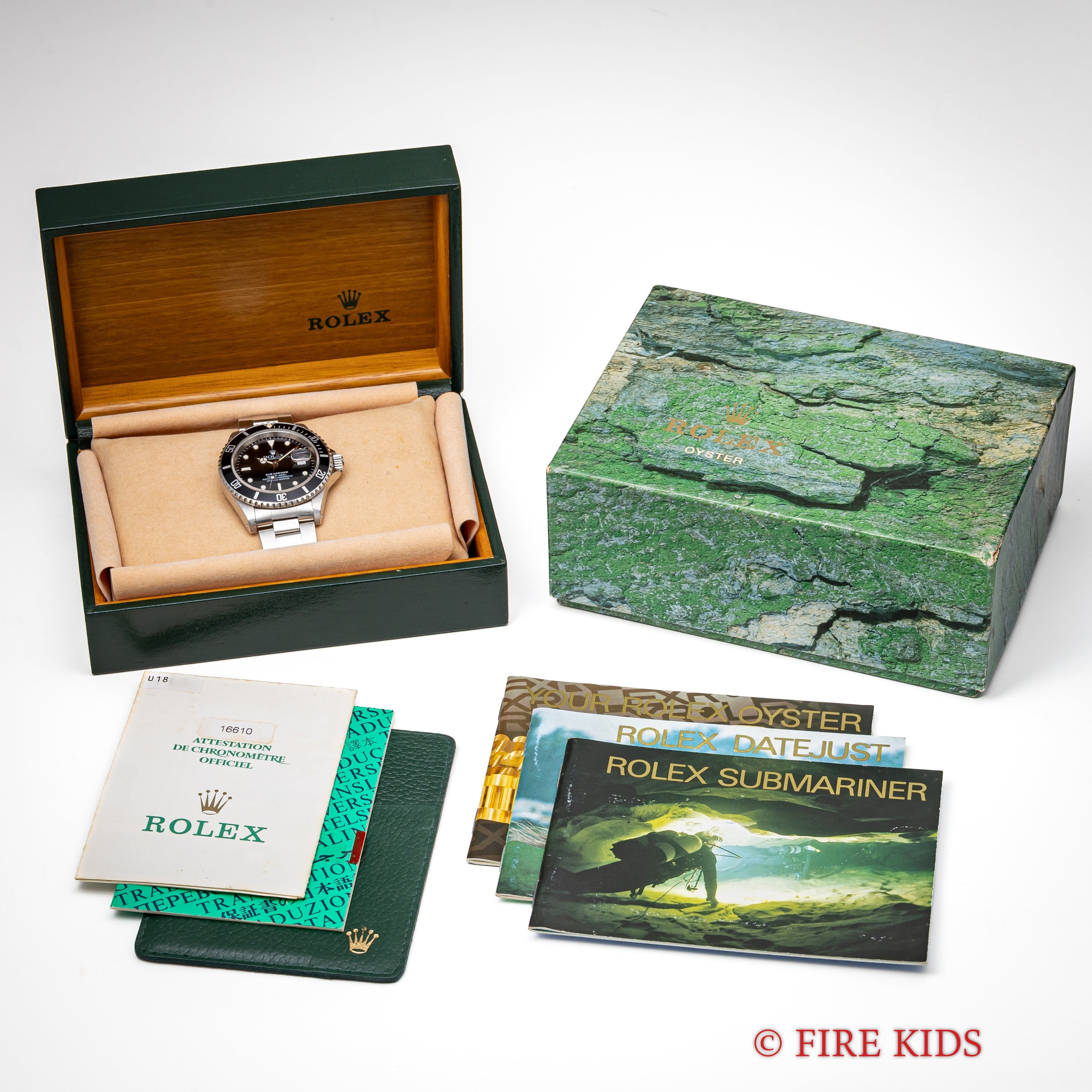 ロレックス サブマリーナー デイト 1997年製 Ref.16610 自動巻 オールトリチウム 箱ギャラ