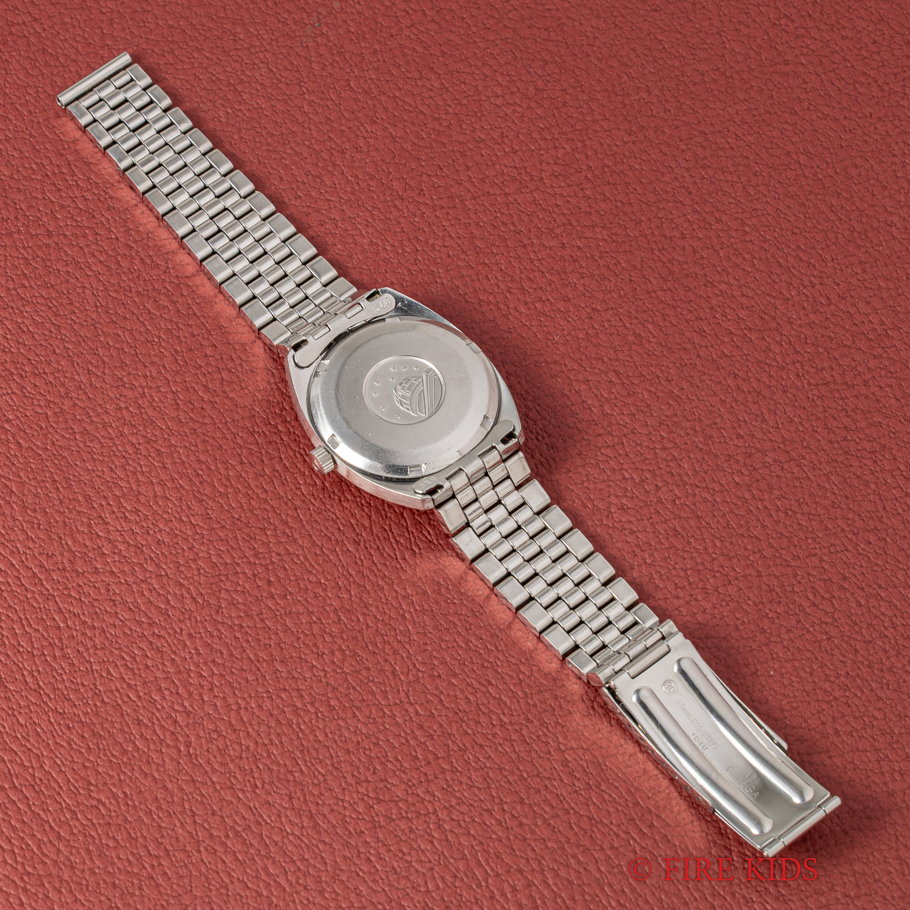 オメガ コンステレーション ジェンタ 1969年製 Ref.168.029 リネンダイヤル MEISTERダブルネーム 純正ブレス WGコインエッジベゼル