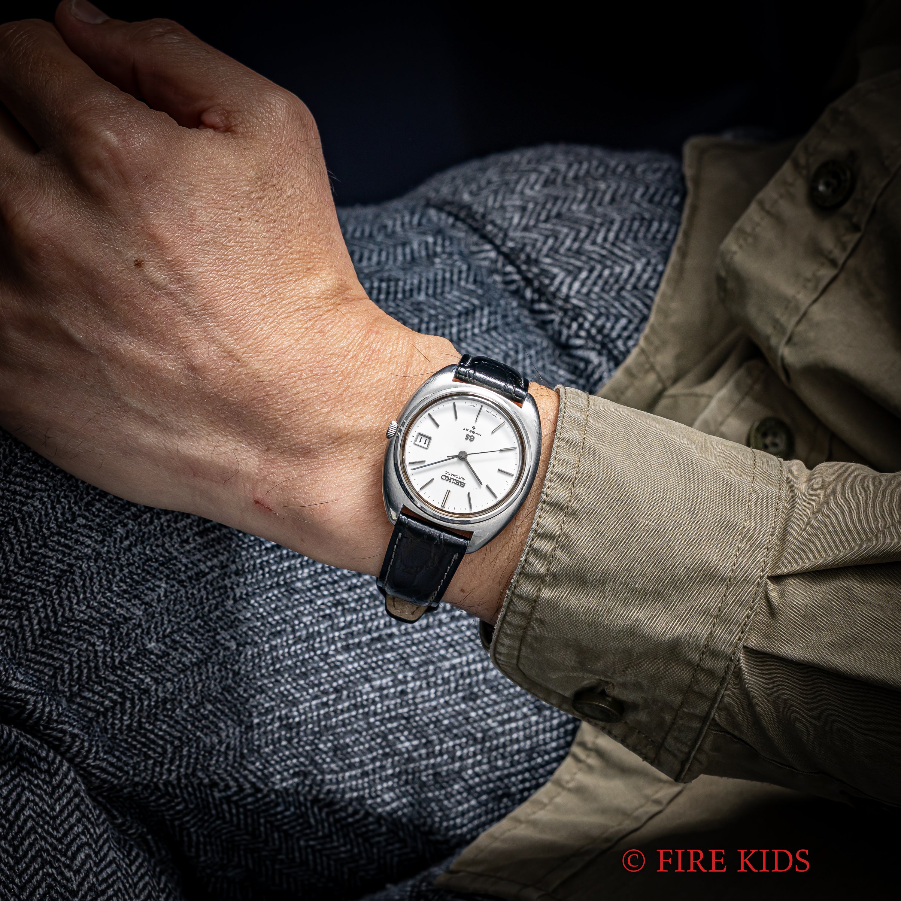 セイコー グランドセイコー 56GS トノー型 1970年製 Ref.5645-7000 ハイビート自動巻き