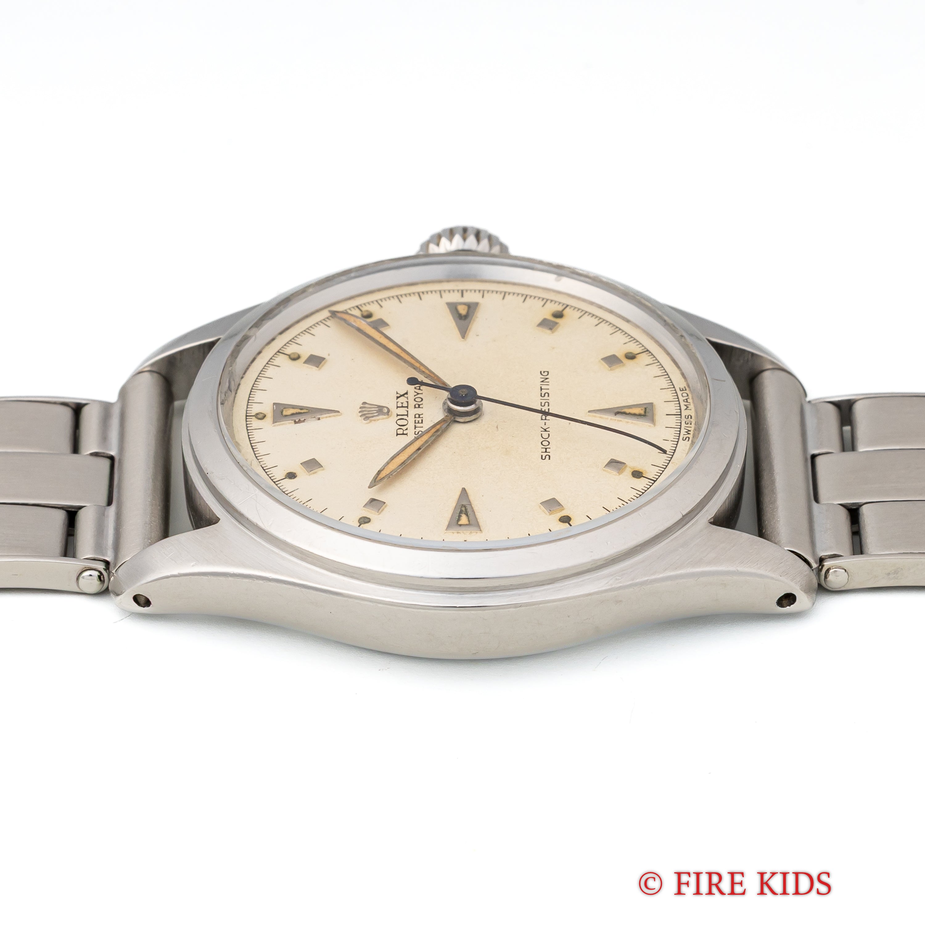 ロレックス オイスター ローヤル 1951年製 Ref.6144 手巻 スーパーオイスターリューズ PEブレス