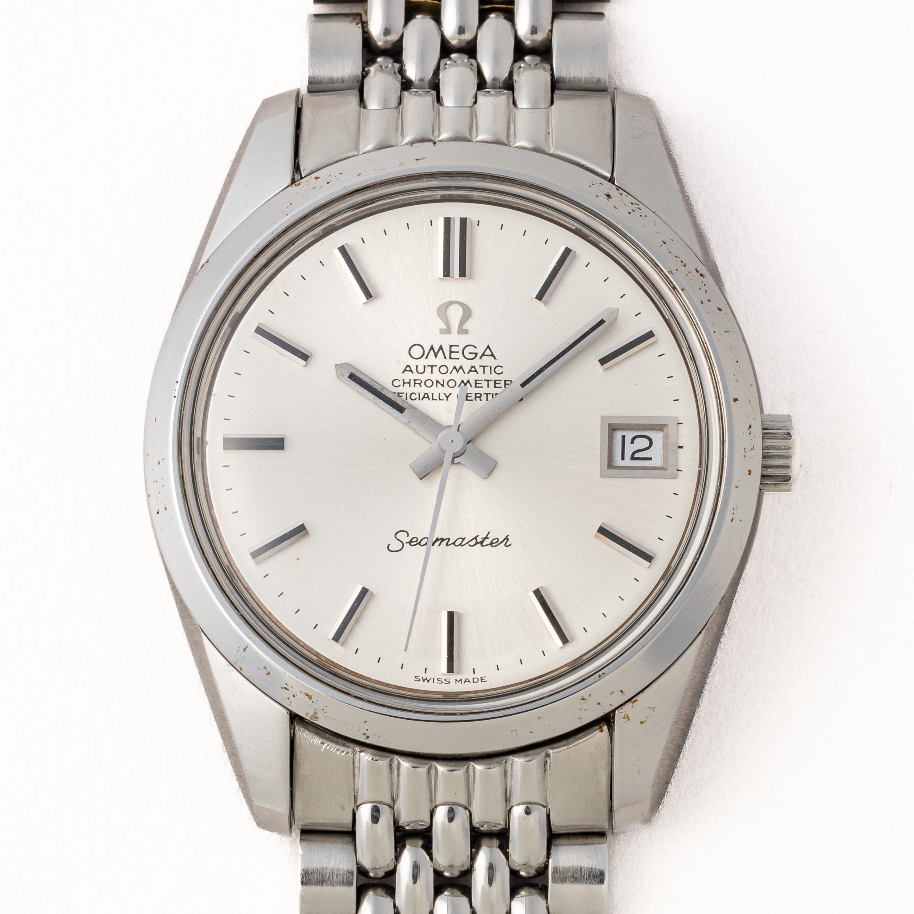 オメガ シーマスター クロノメーター 1973年製 自動巻 Ref.168.0061 純正ステンレスブレス