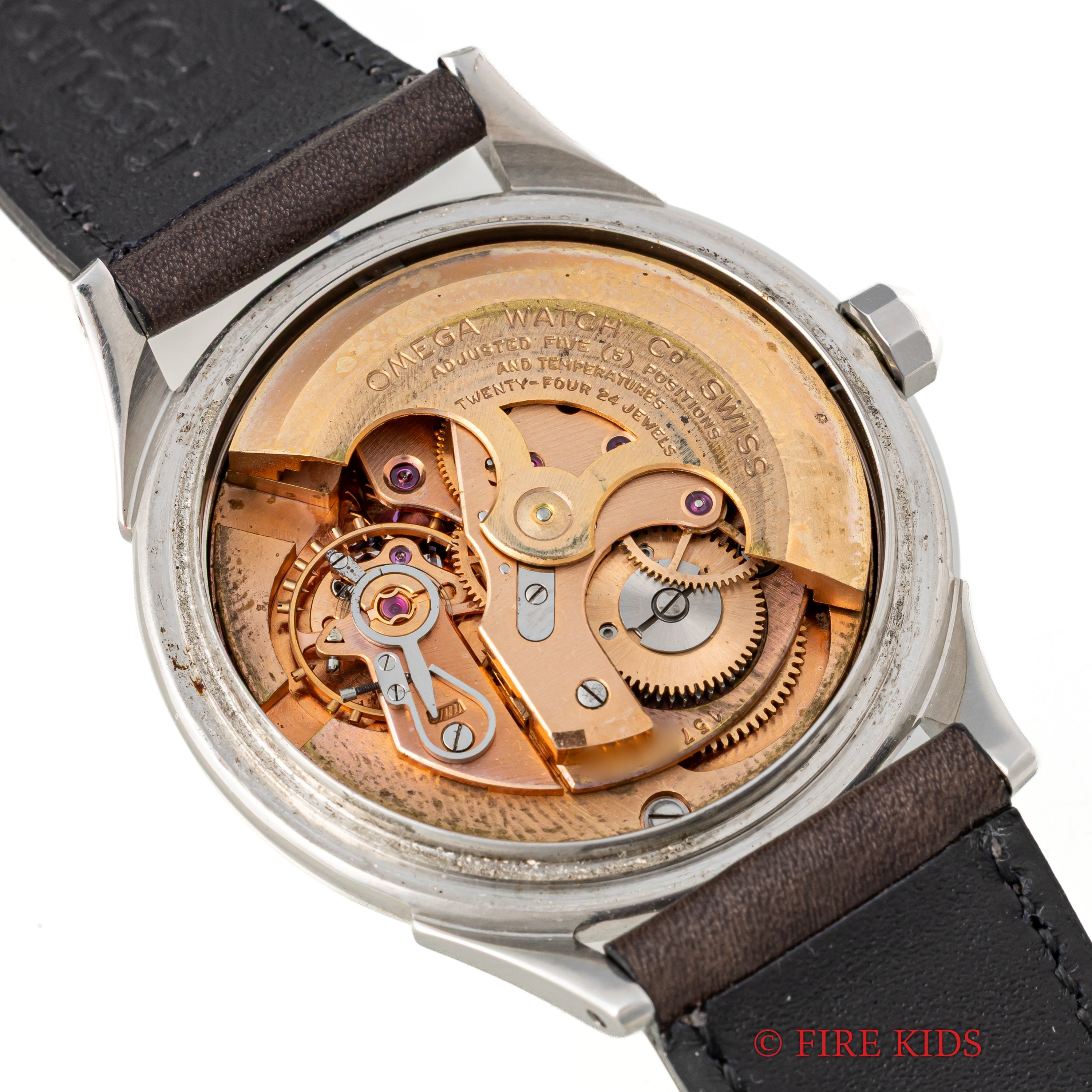 オメガ コンステレーション 12角 ブラックギルトダイヤル 1956年製 Ref.2852 11 SC ハートインデックス