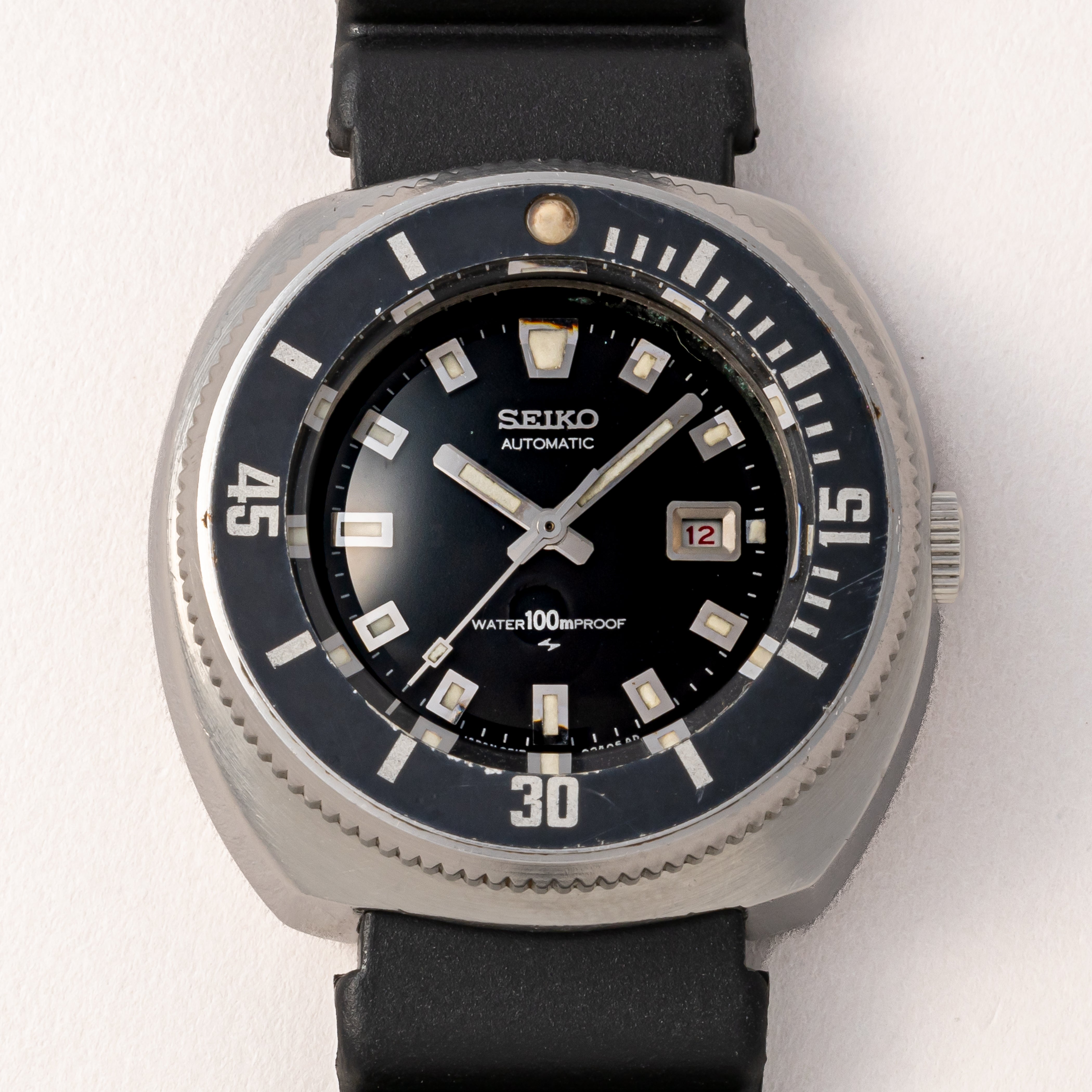 セイコー ダイバー 100m レディース 1968年製 ワンピースケース Ref.2517-0320