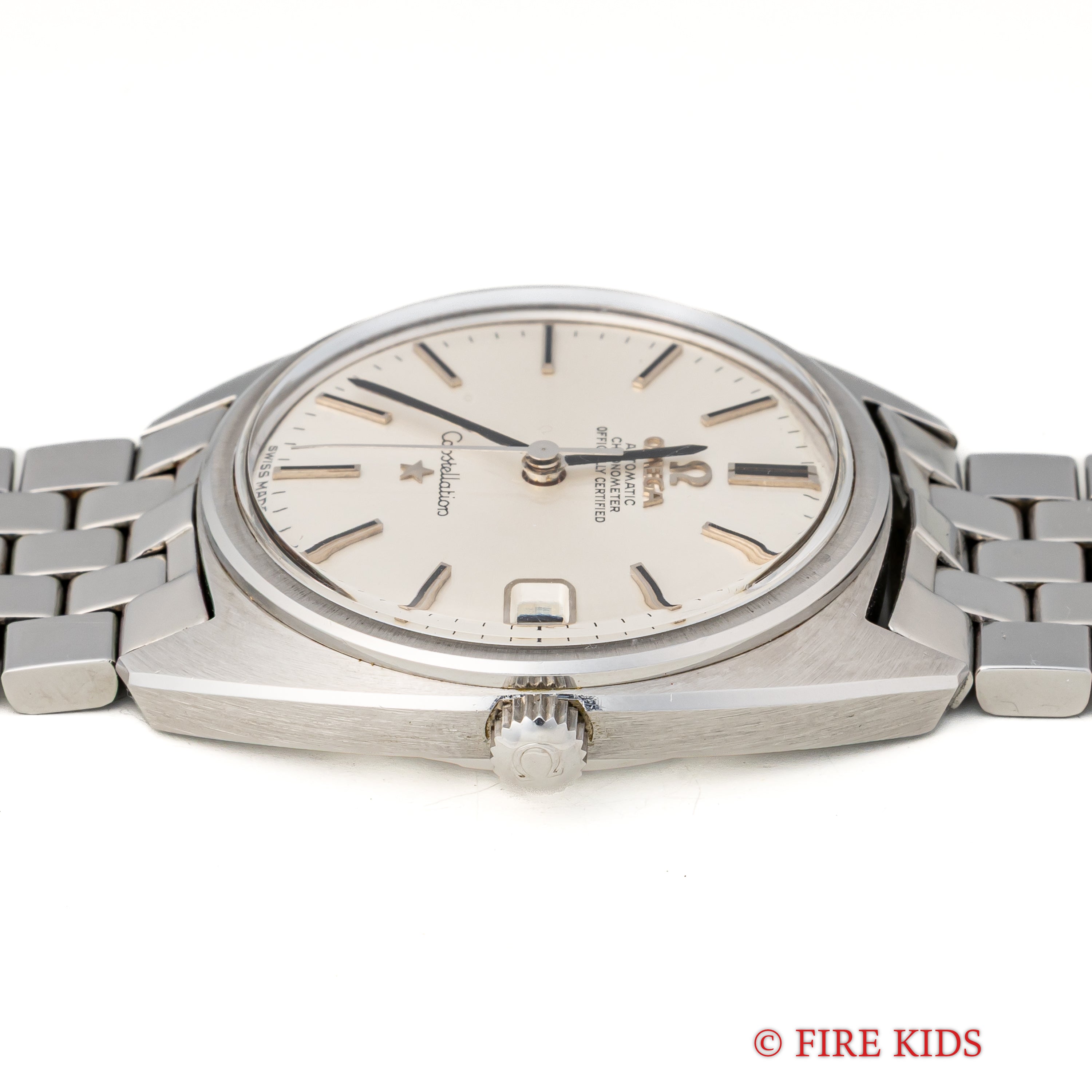 オメガ コンステレーション ジェンタデザイン前期型 1968年製 Ref.ST168.017 SP 純正ステンレスブレス