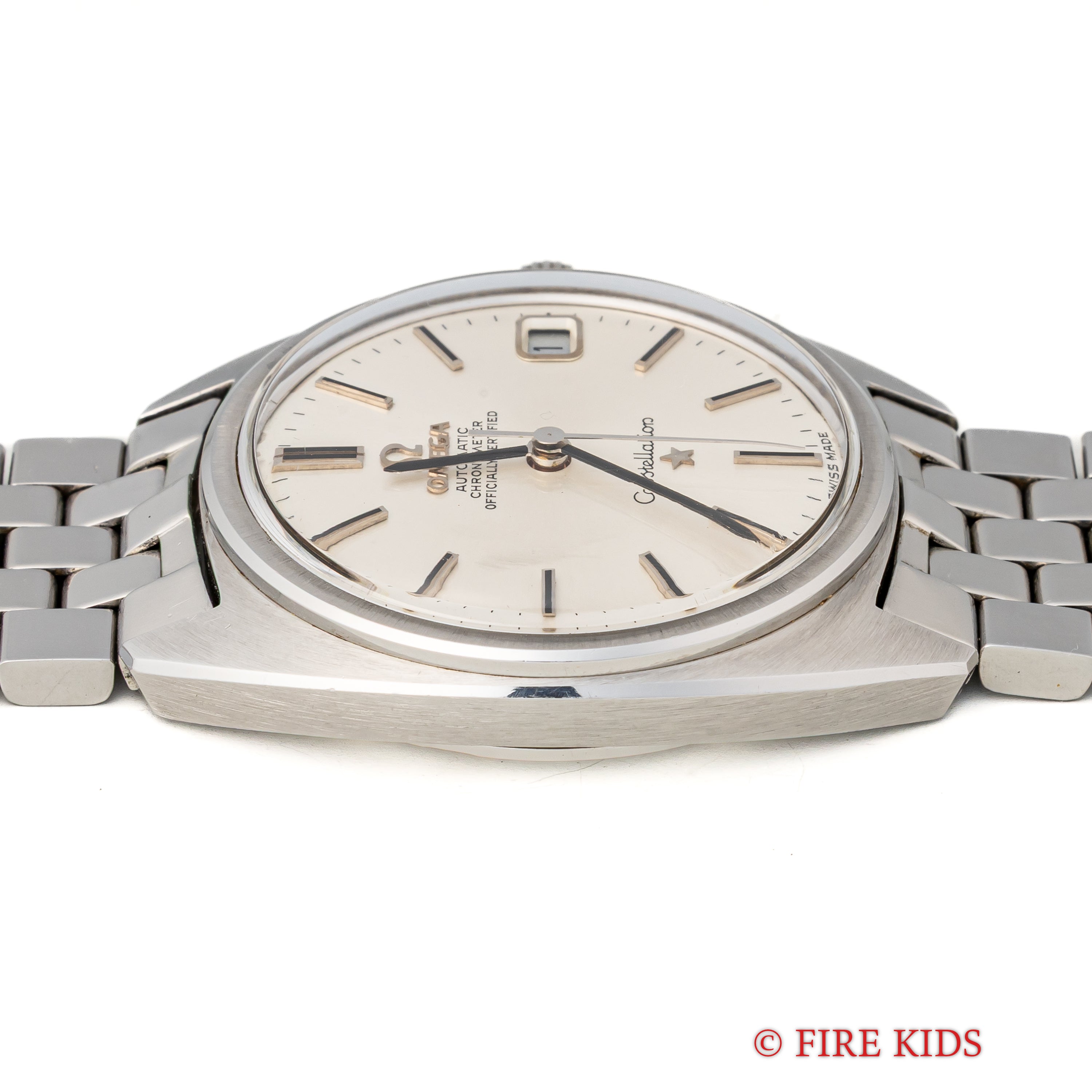 オメガ コンステレーション ジェンタデザイン前期型 1968年製 Ref.ST168.017 SP 純正ステンレスブレス