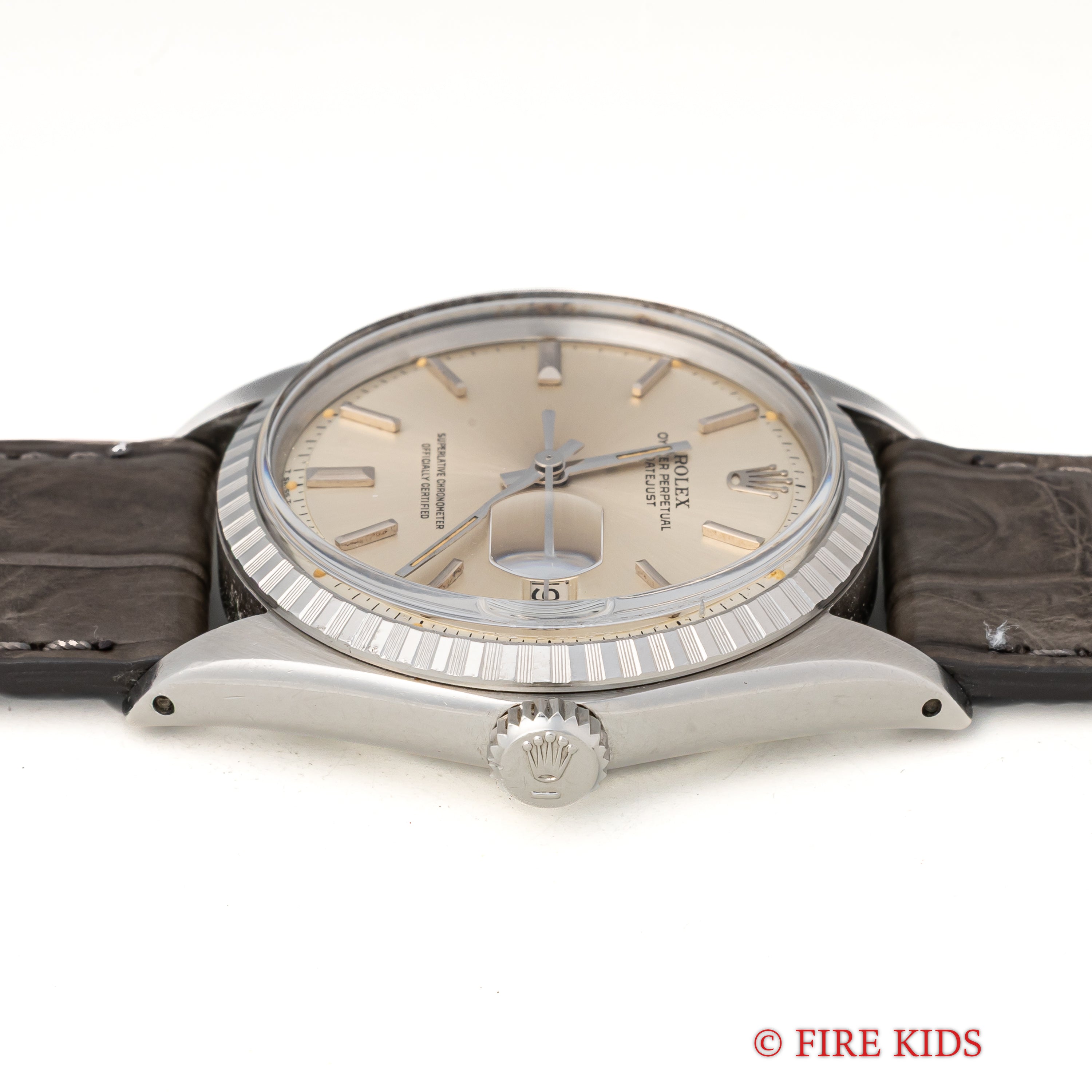 ロレックス デイトジャスト 1970年製 Ref.1603 シルバーダイヤル エングレーブドベゼル