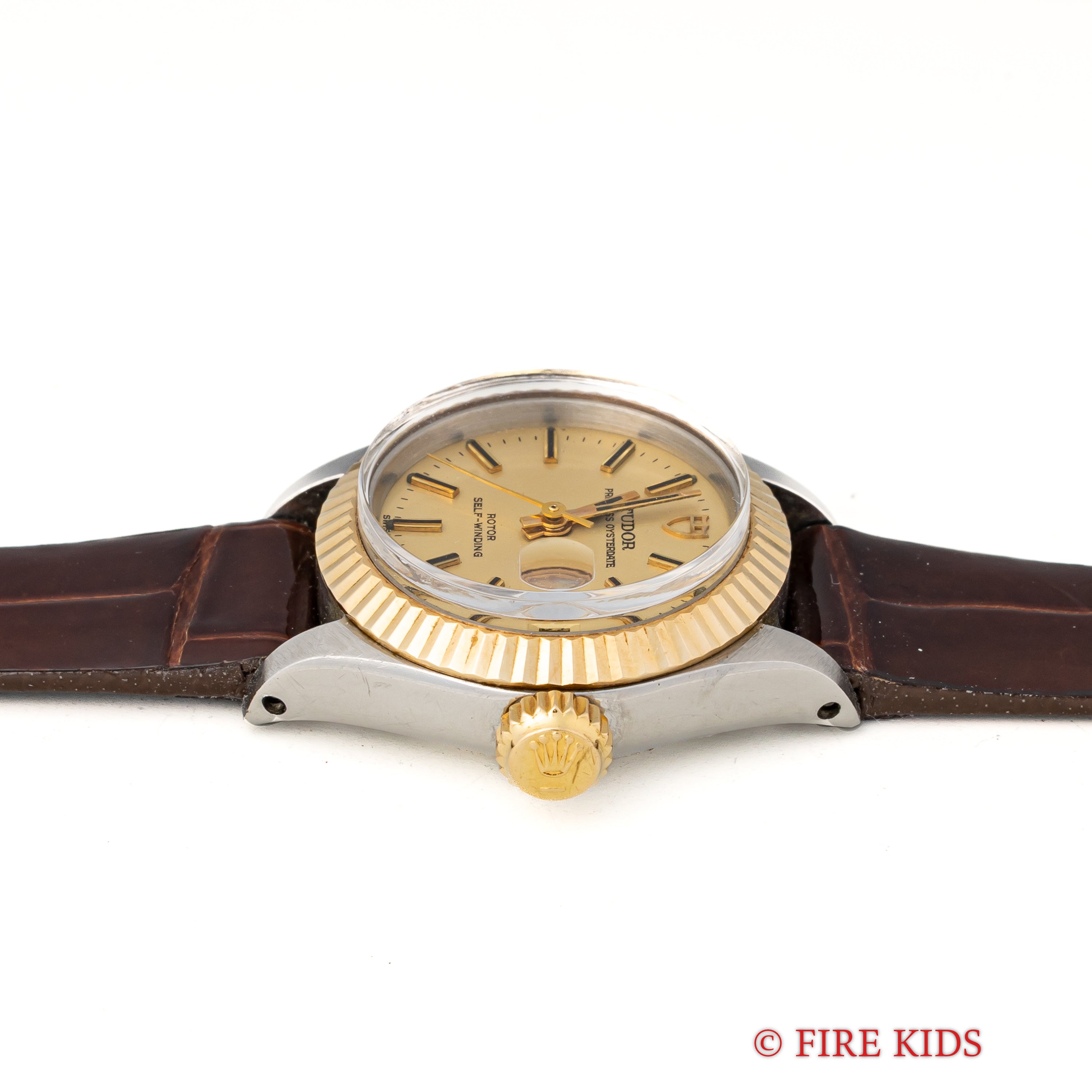 チューダー プリンセスオイスターデイト コンビ  1969年製 Ref.7592/3 自動巻き 王冠リューズ