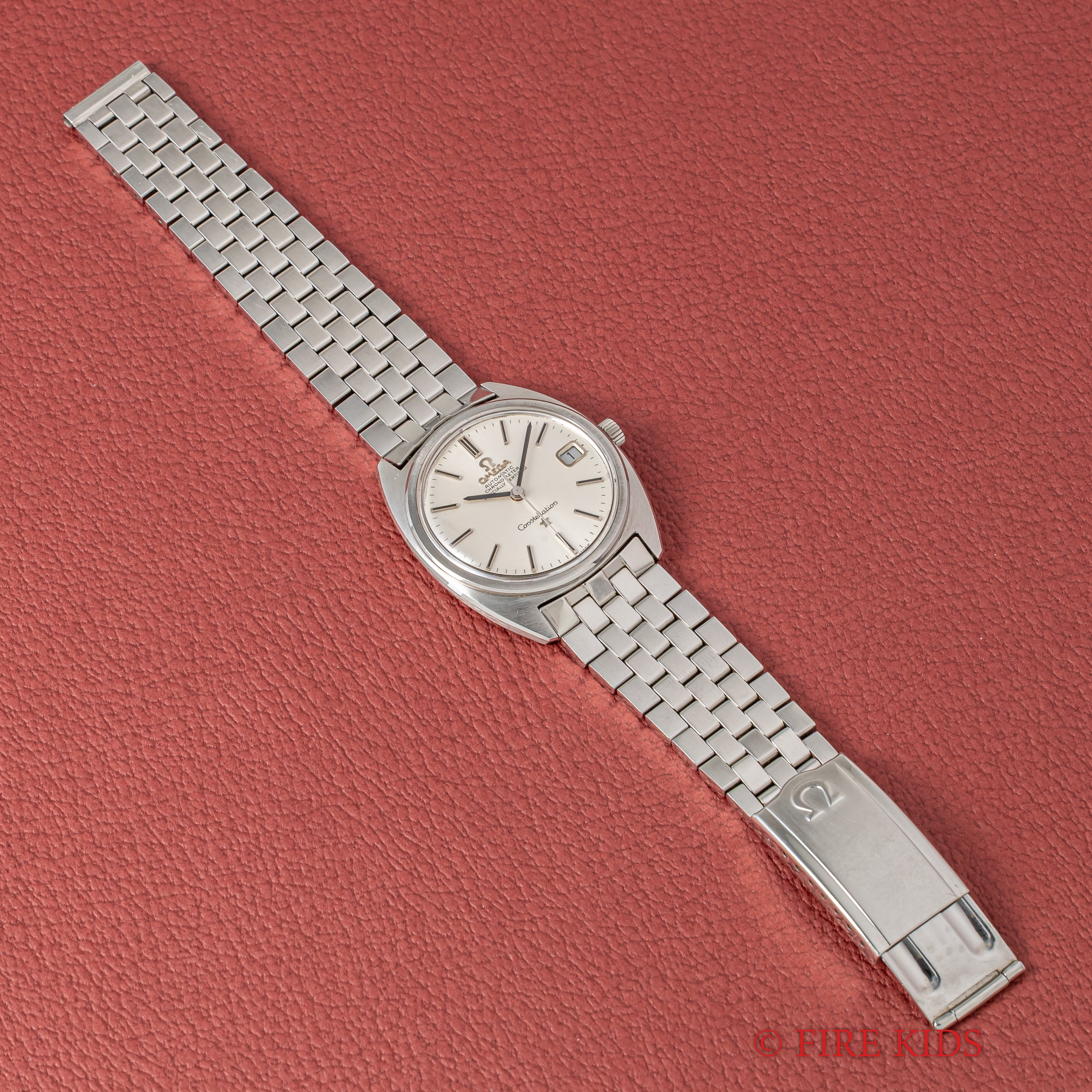 オメガ コンステレーション ジェンタデザイン前期型 1968年製 Ref.ST168.017 SP 純正ステンレスブレス