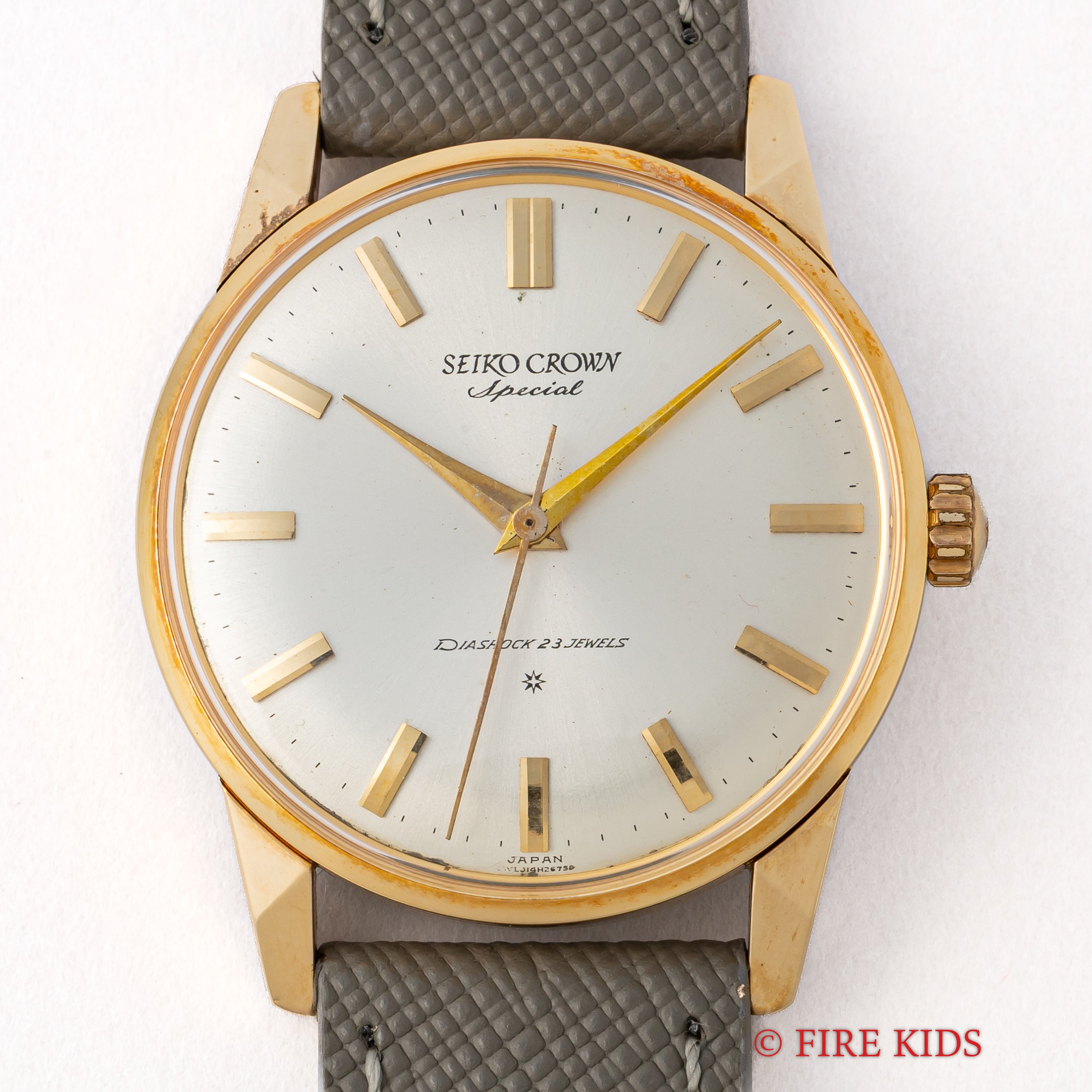 セイコー クラウン スペシャル 1962年製 Ref.J14100E 秒針規制装置付き バックステン 箱付き