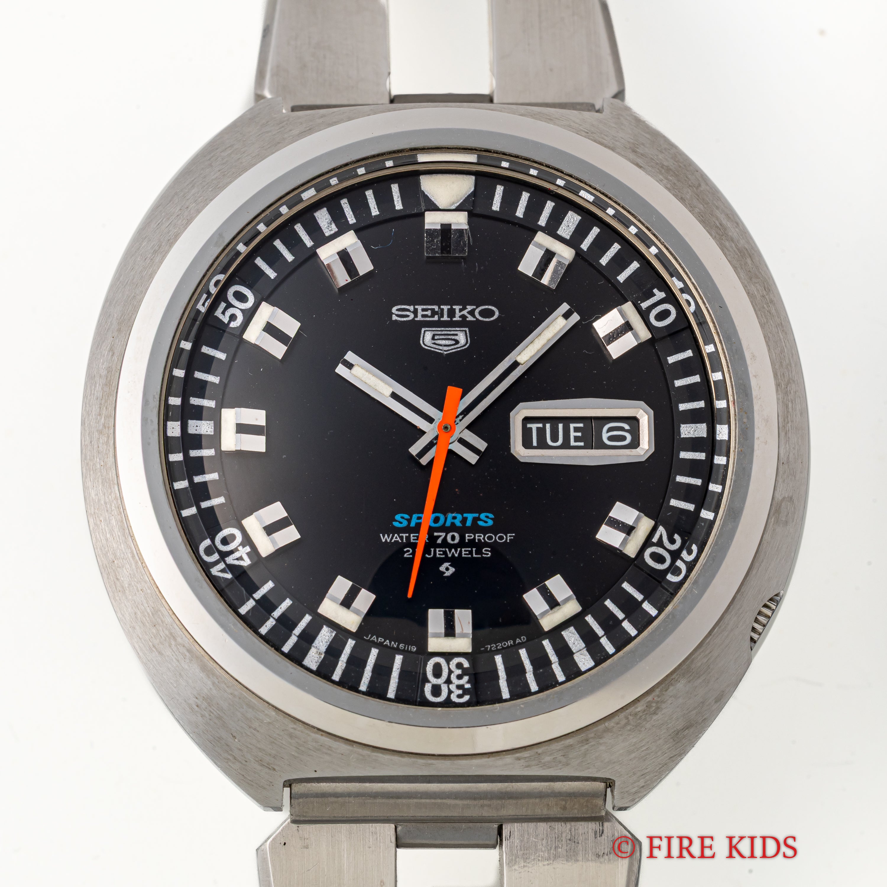 セイコー5スポーツ 1969年製 Ref.6119-7160 タグ付き N.O.S