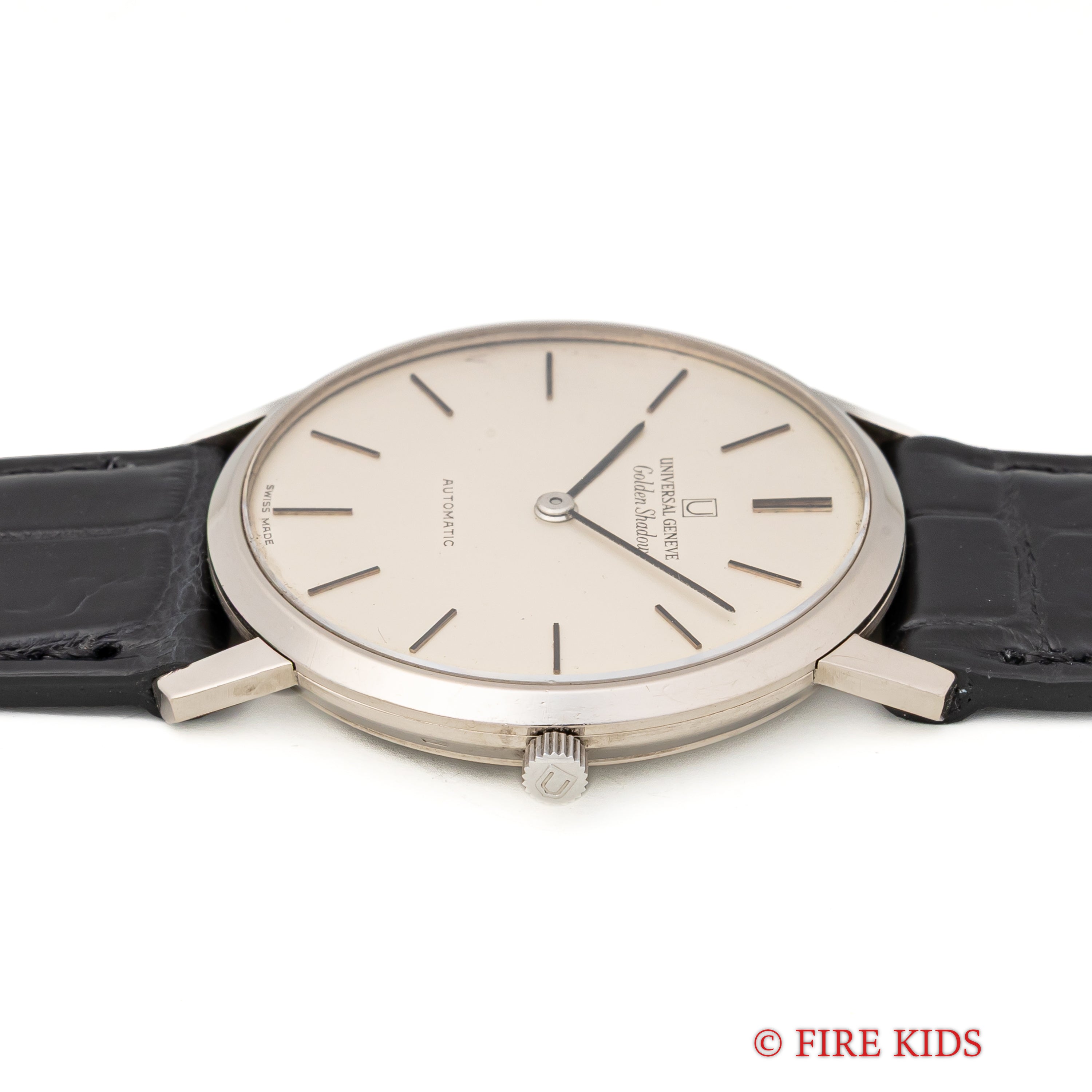 ユニバーサル ジュネーブ ゴールデンシャドウ 18金無垢 1967年製 マイクロローター自動巻き