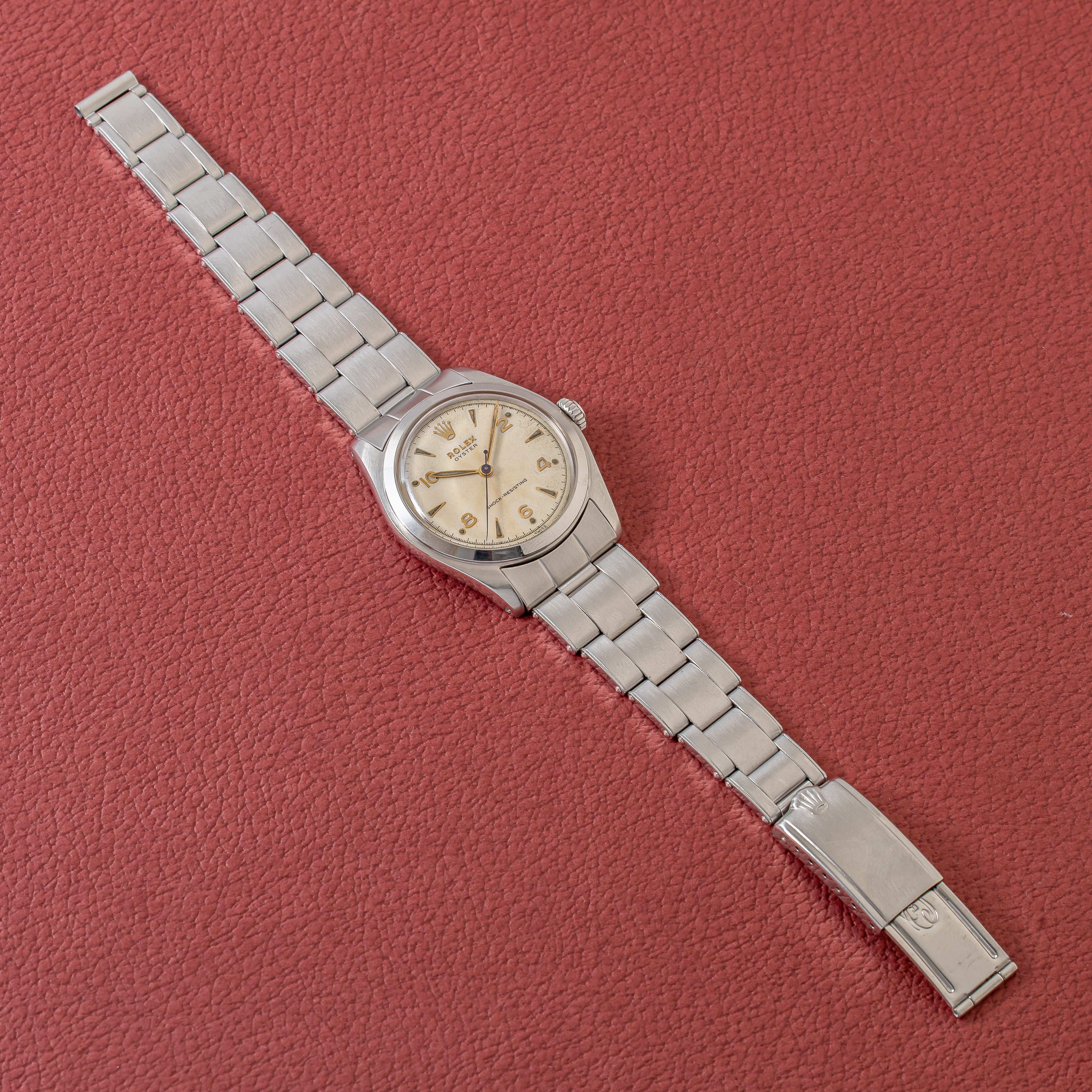 ロレックス オイスター 手巻き 1951年製 Ref.6082 飛びアラビア