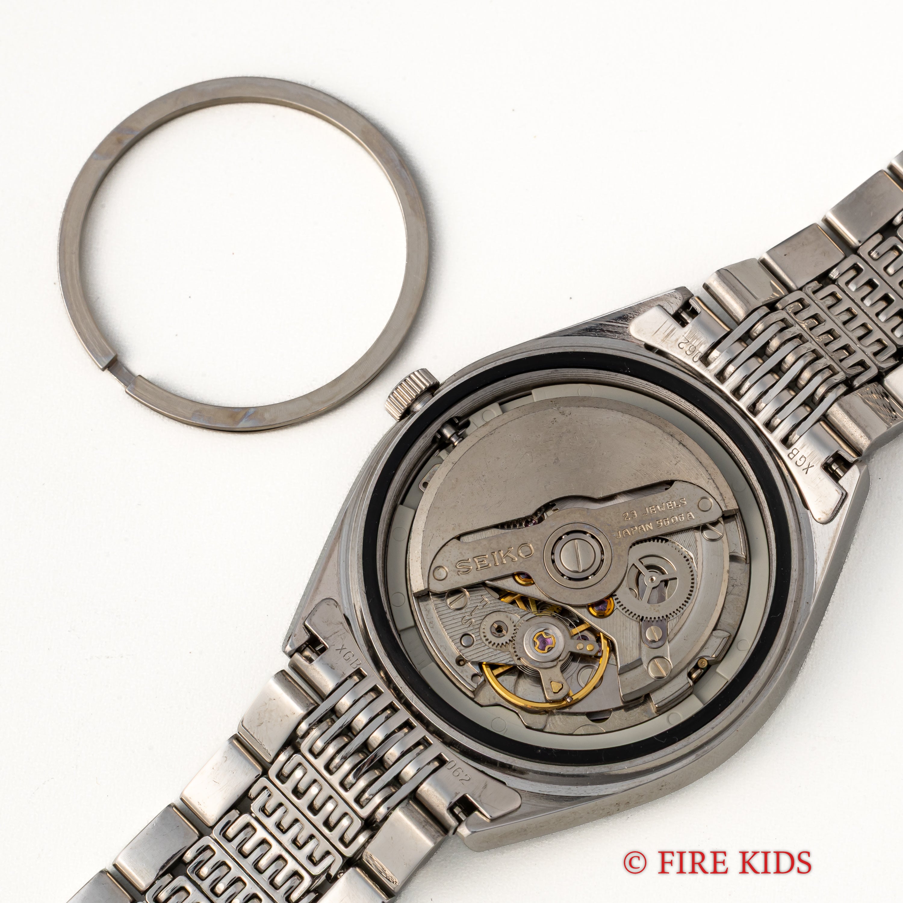 セイコー LM 1975年製 純正ブレス付き Ref.5606-8050 自動巻き タグ・説明書付き N.O.S