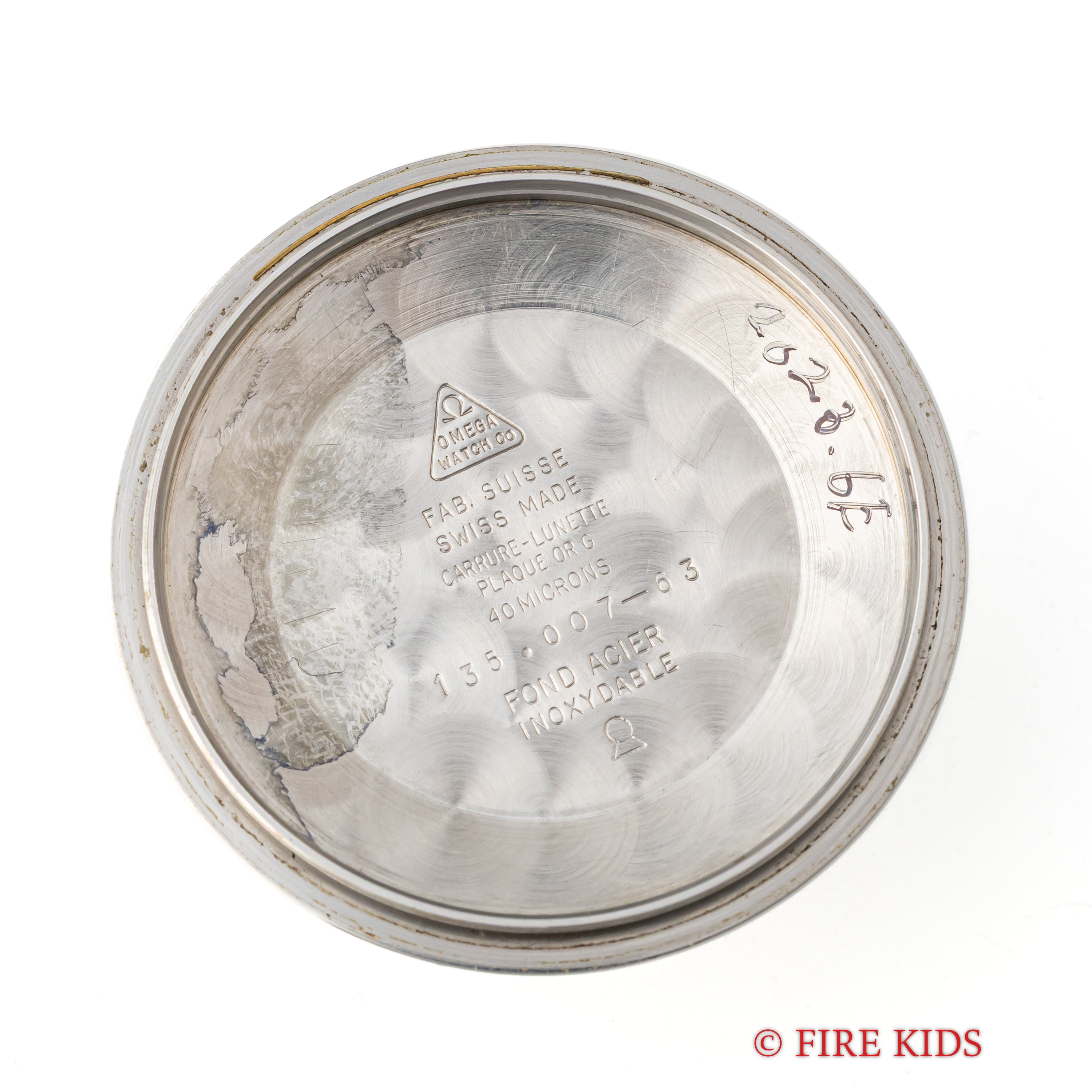 オメガ シーマスター30 1963年製 金張りケース Cal.286 手巻き Ref.135.007-63