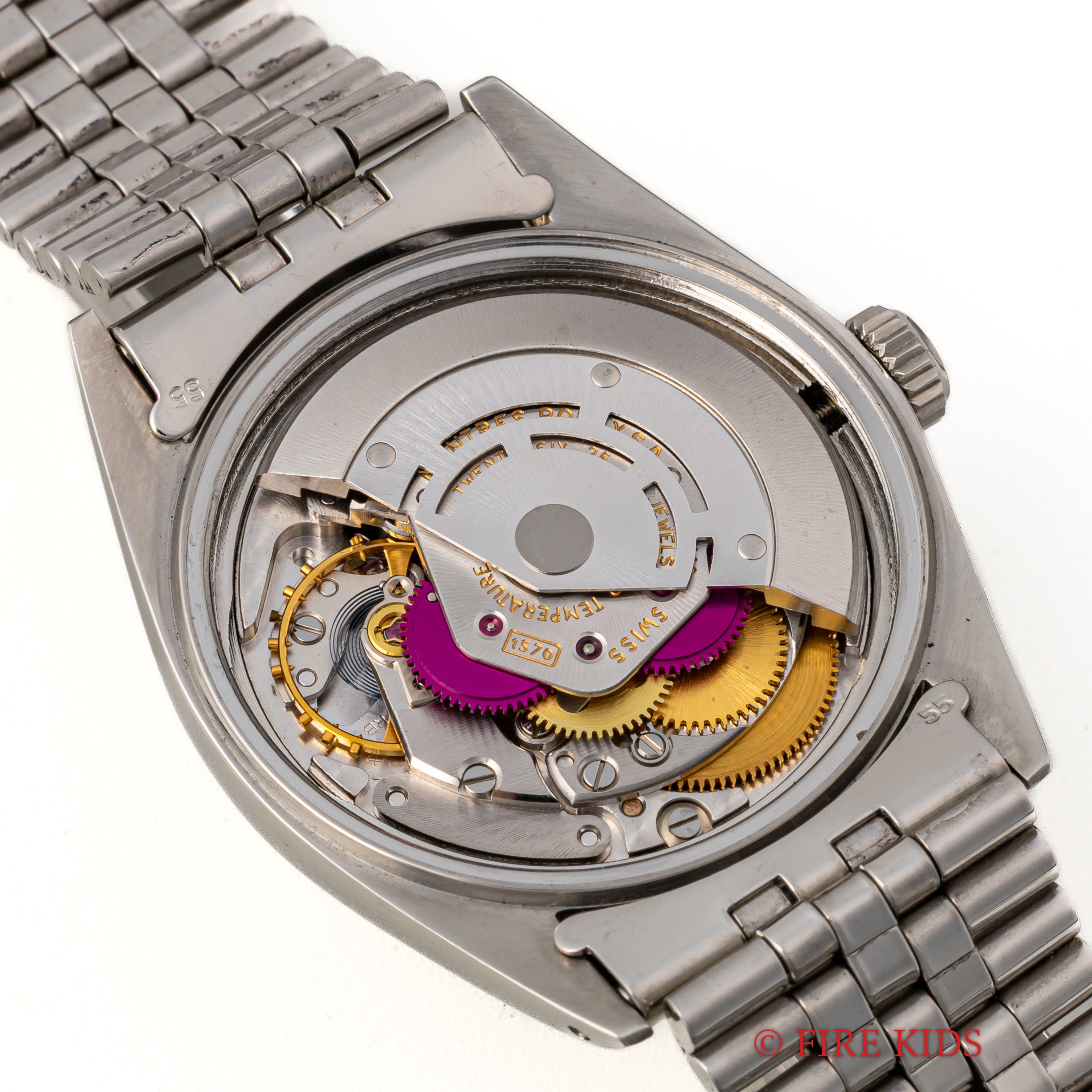 ロレックス デイトジャスト 1971年製 Ref.1601 シルバーダイヤル 自動巻 純正ジュビリーブレス 夜光無し