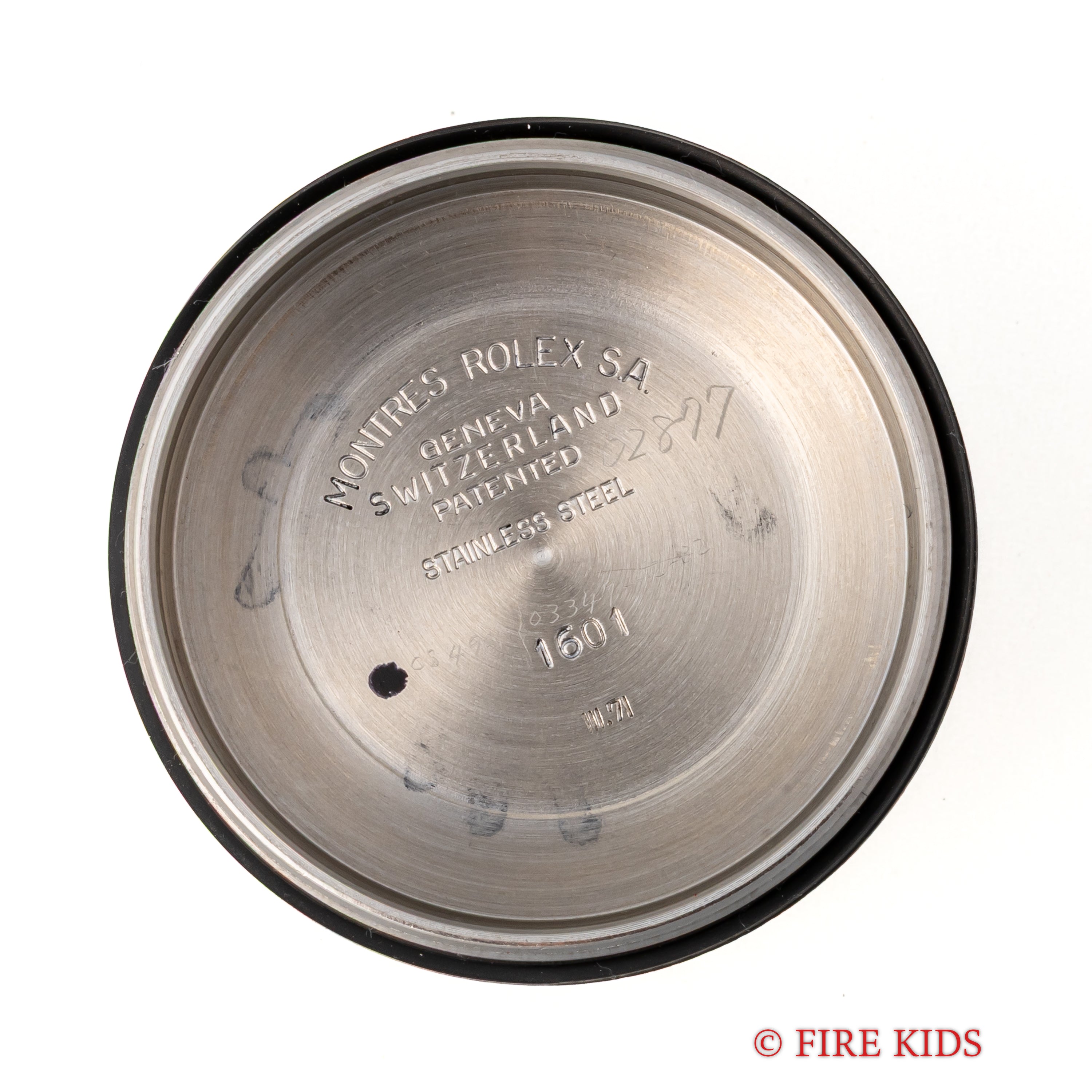 ロレックス デイトジャスト 1971年製 Ref.1601 シルバーダイヤル 自動巻 純正ジュビリーブレス 夜光無し