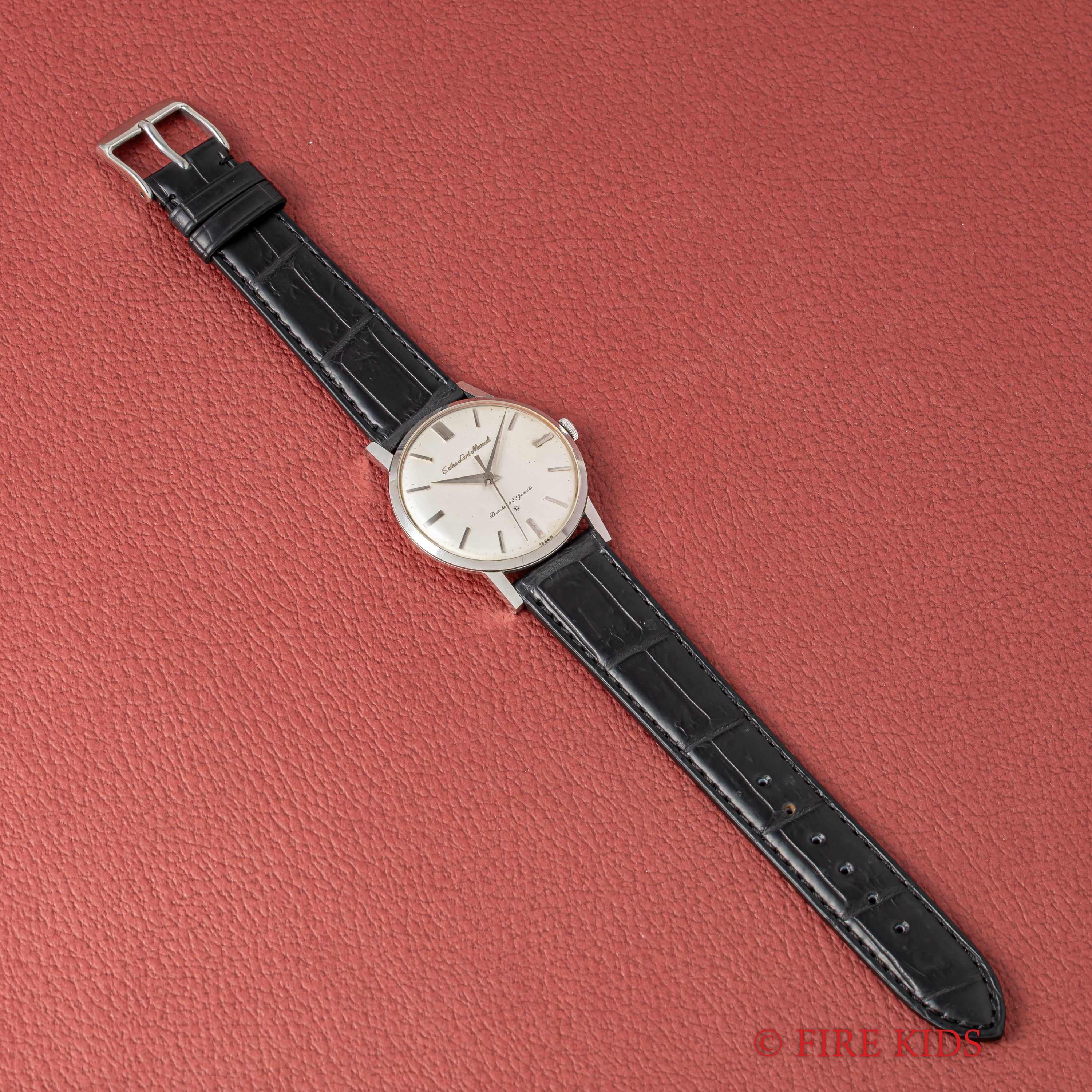 セイコー ロードマーベル SDダイヤル 彫文字ロゴ 手巻き 1960年製(昭和35年製） Ref.J14038LM SSケース