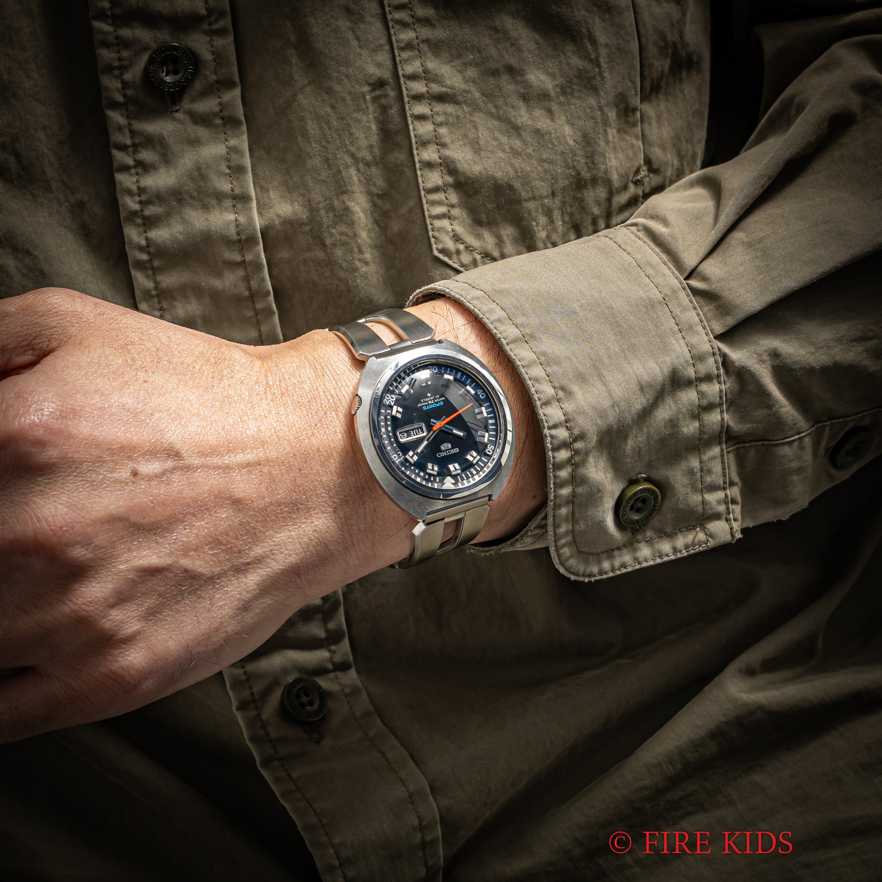 セイコー5スポーツ 1969年製 Ref.6119-7160 タグ付き N.O.S